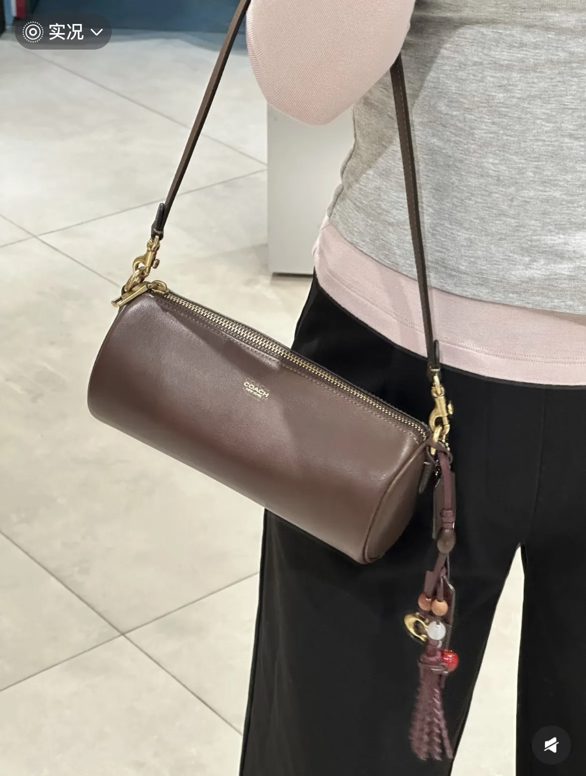 Monogram Cylinder Shoulder Bag D33017978 — view 7