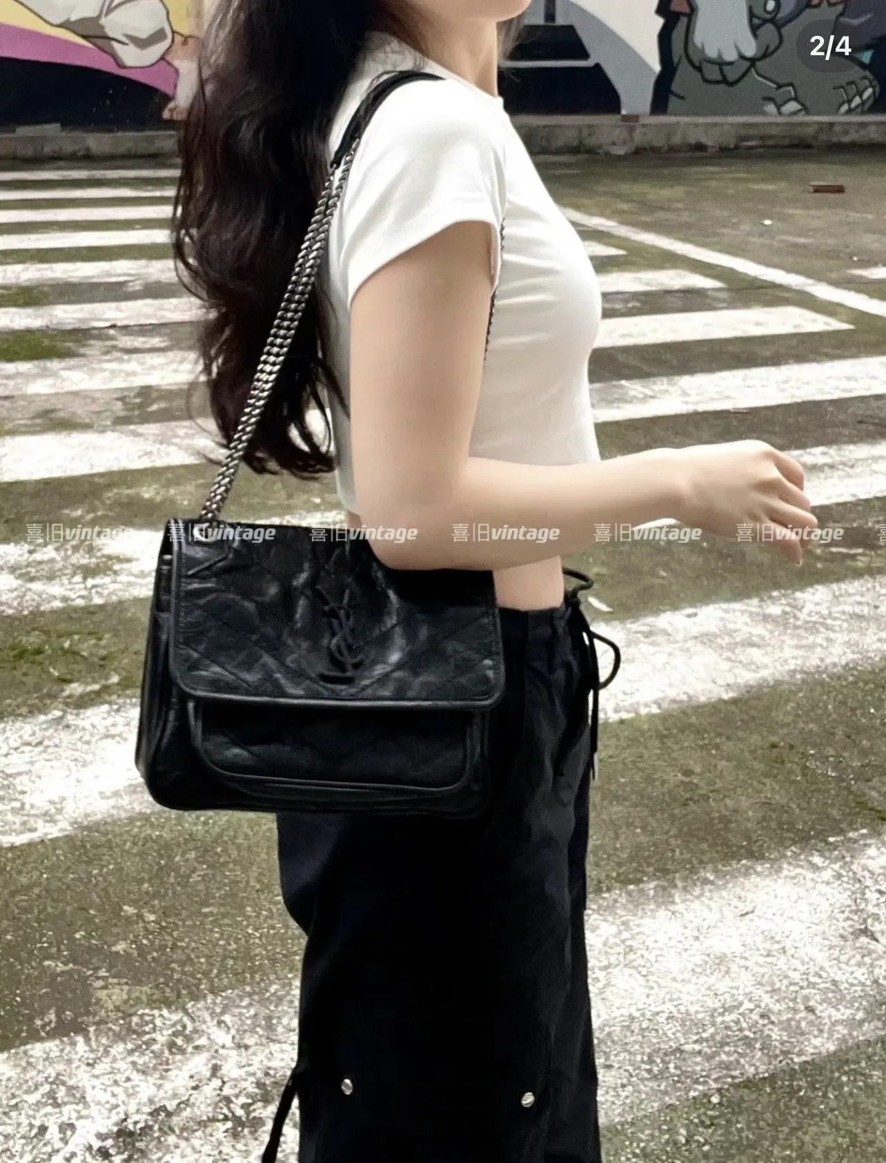 Niki Quilted Leather Shoulder Bag D55017769 — view 7