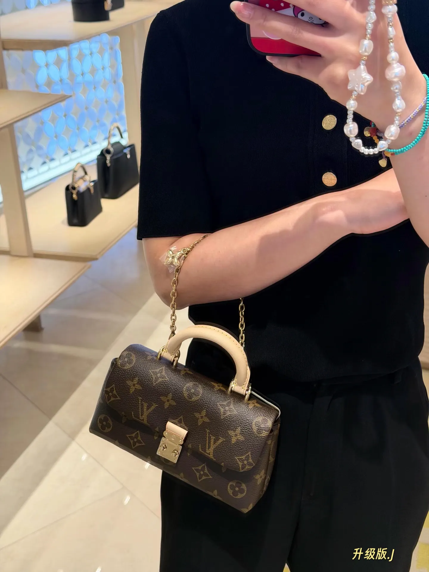 Mini Madeleine Monogram Crossbody Bag D32018320 — view 2