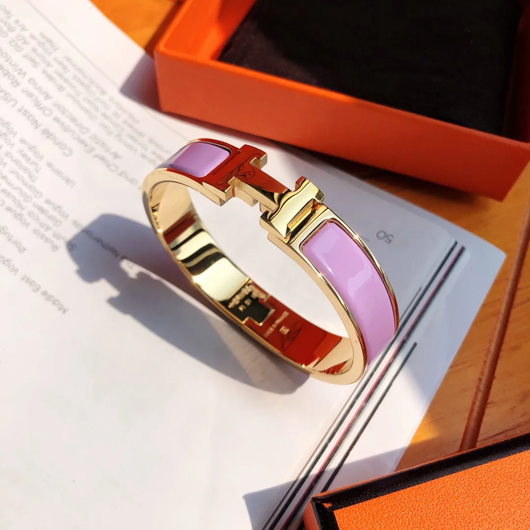 Clic H Enamel Bangle Bracelet D16017051 — view 3