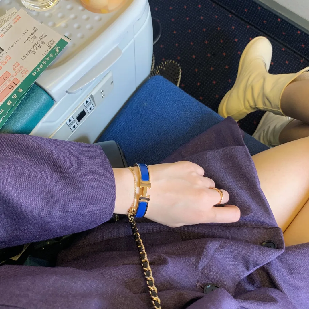 Clic H Enamel Bangle Bracelet D16017051 — view 7