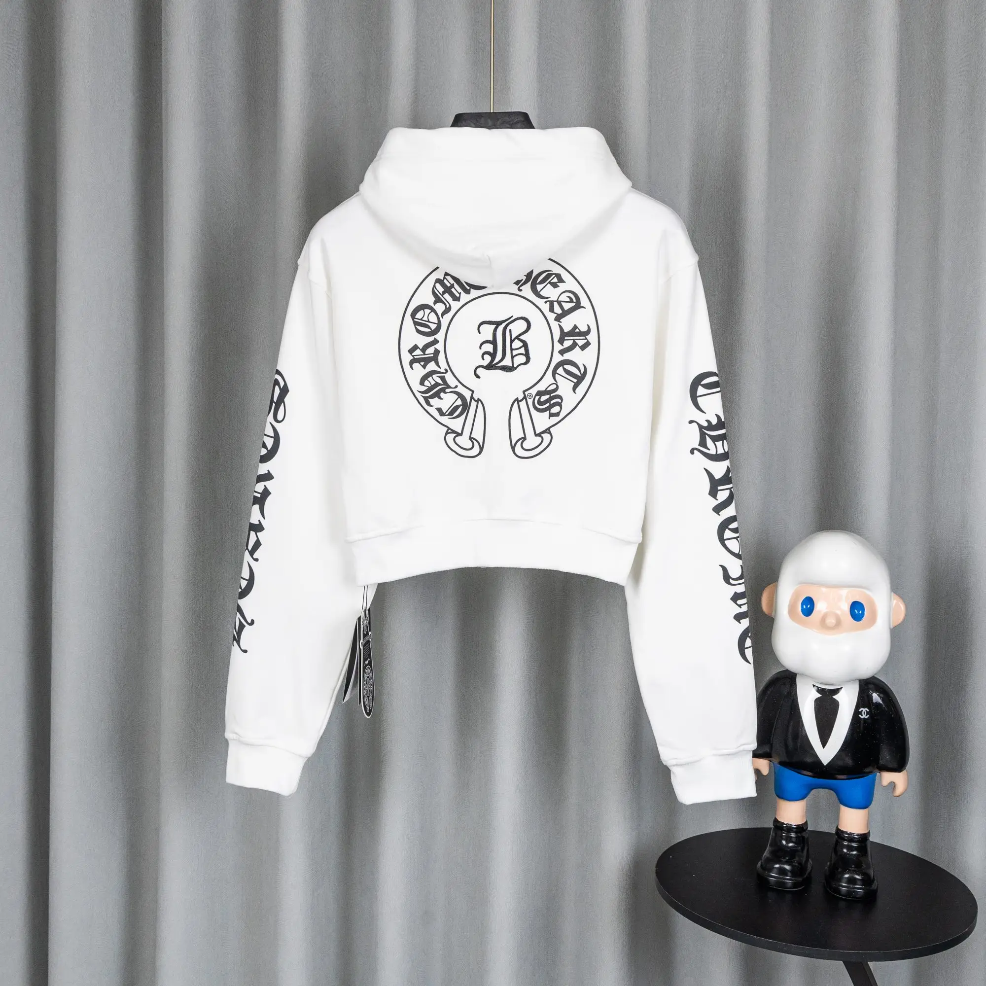 Embroidered Logo Zip-Up Hoodie D22519763 — view 2