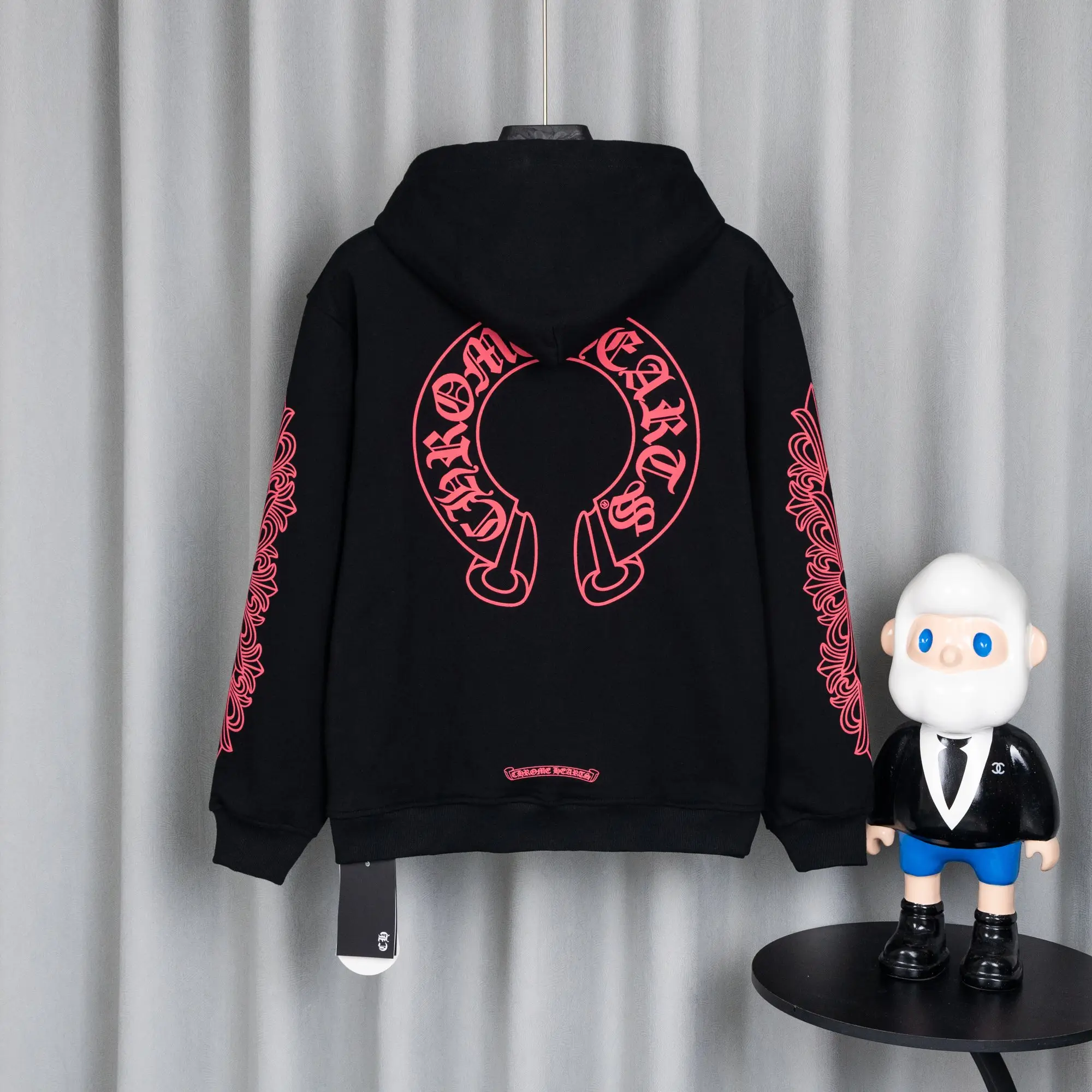 Logo Embroidery Zip-Up Hoodie D22519767 — view 2