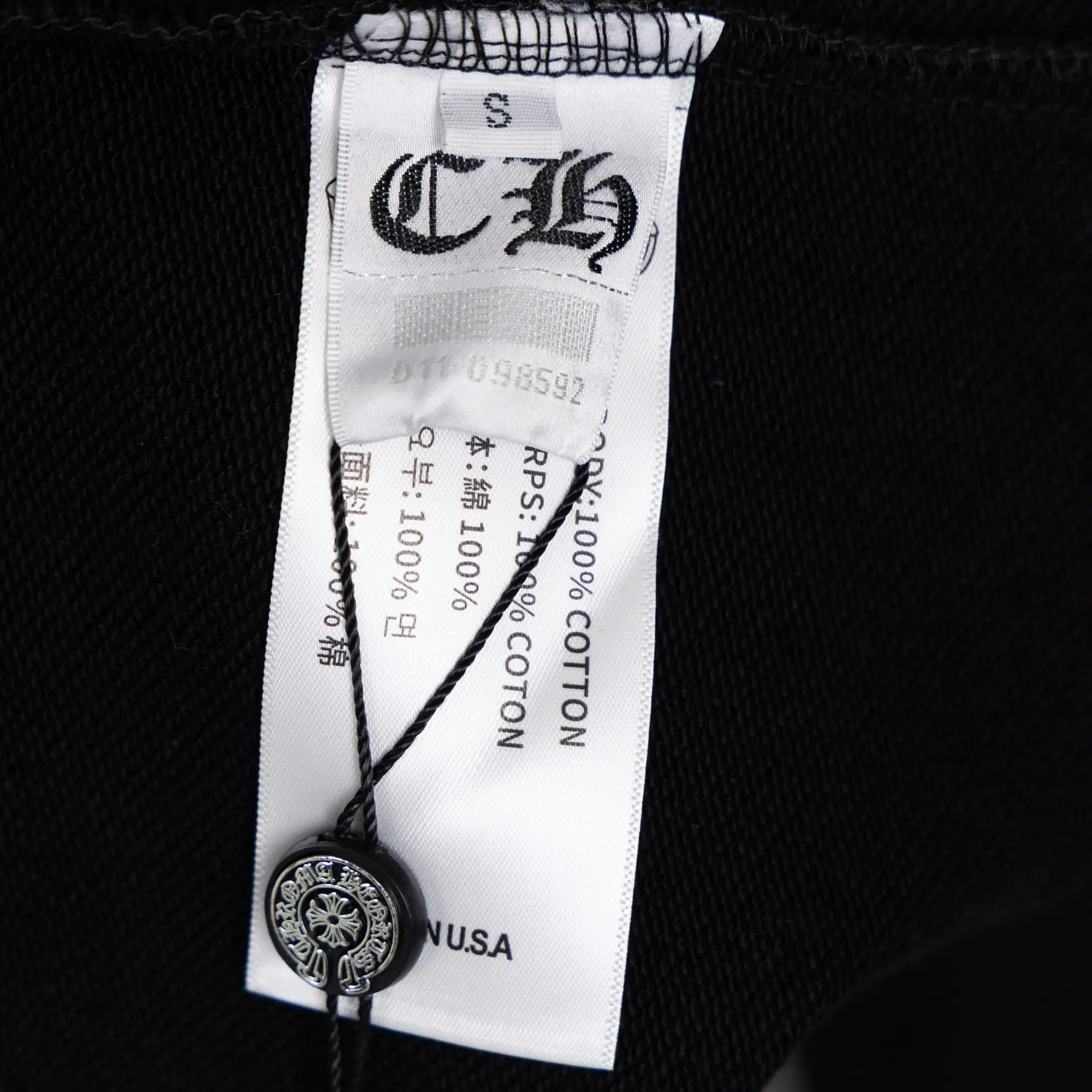Logo Embroidery Zip-Up Hoodie D22519767 — view 17