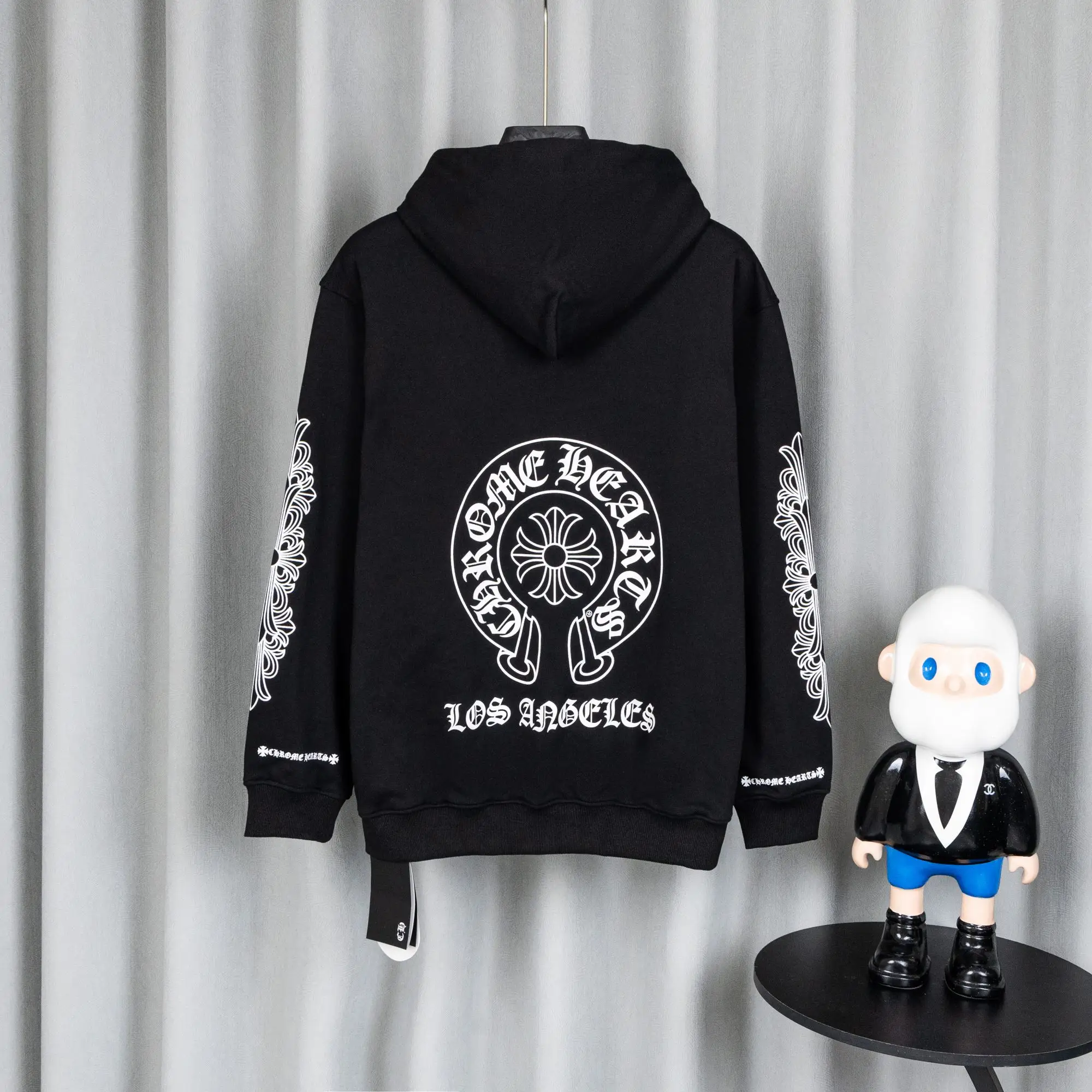 Logo Embroidery Zip-Up Hoodie D22519758 — view 2