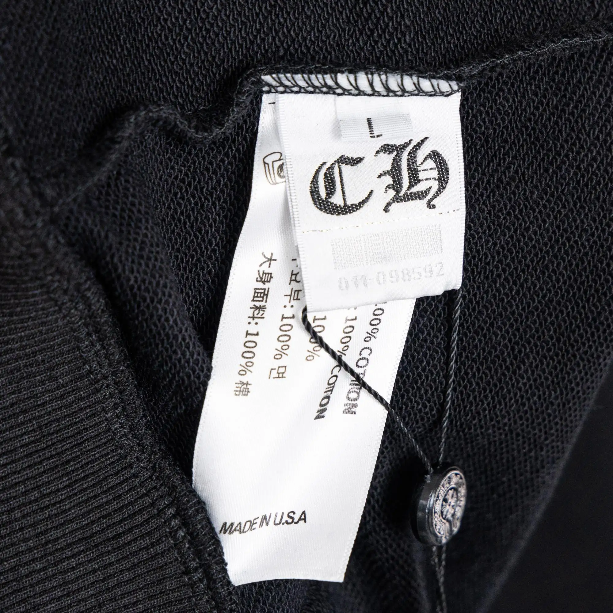 Logo Embroidery Zip-Up Hoodie D22519758 — view 12