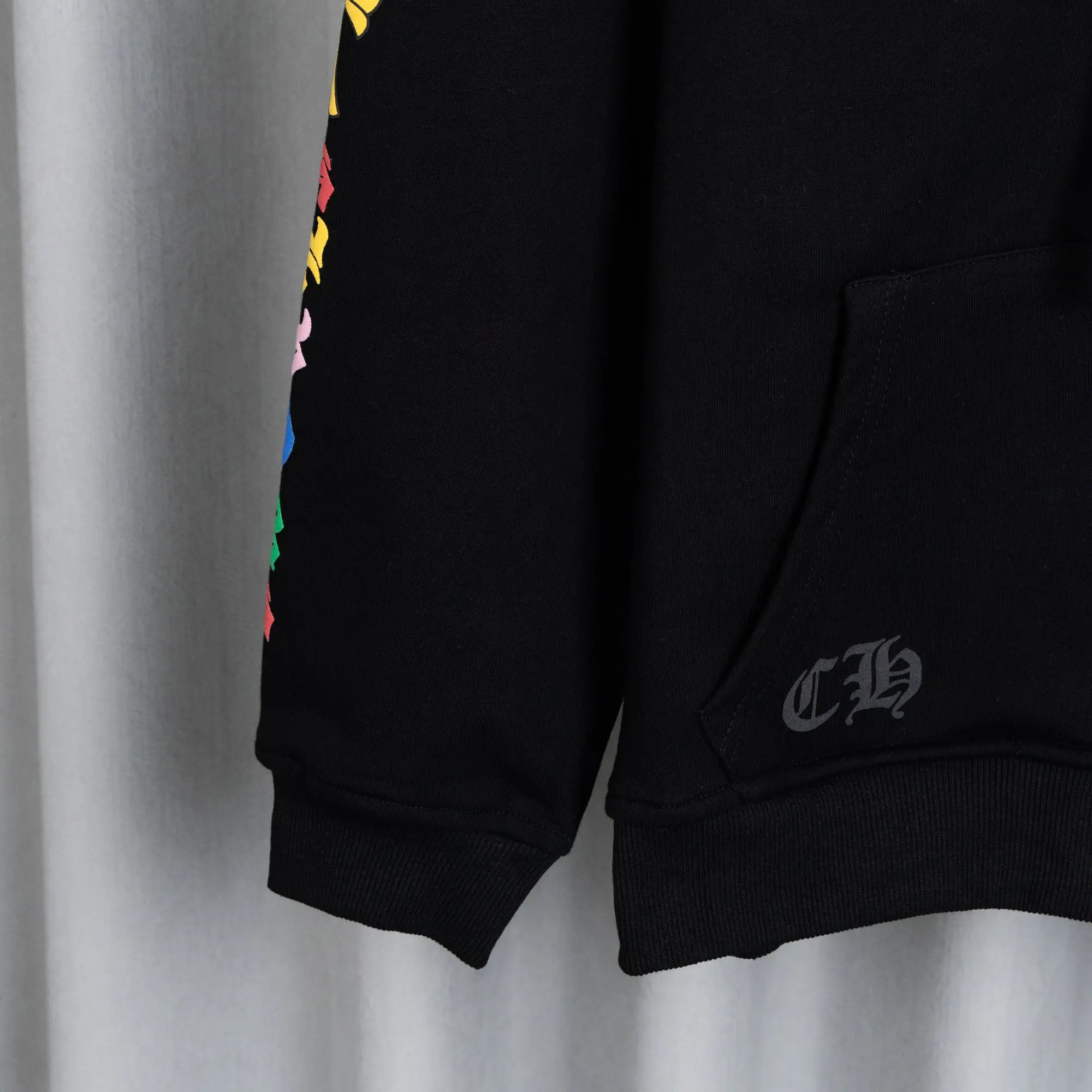 Chrome Hearts Embroidered Zip-Up Hoodie D22519765 — view 5