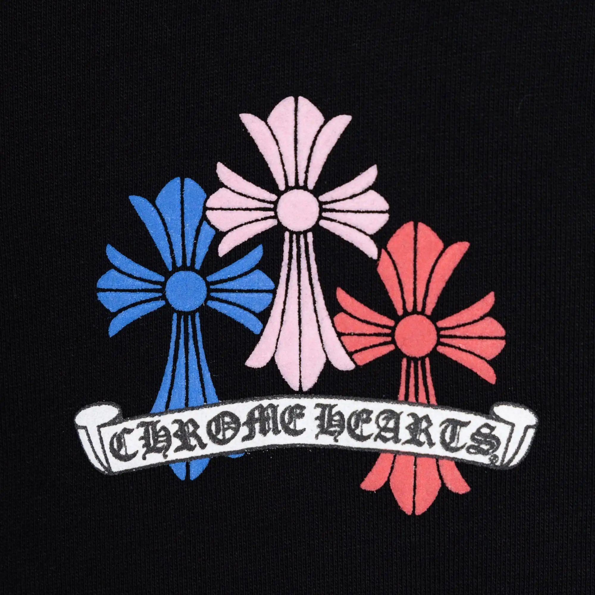 Chrome Hearts Embroidered Zip-Up Hoodie D22519765 — view 9