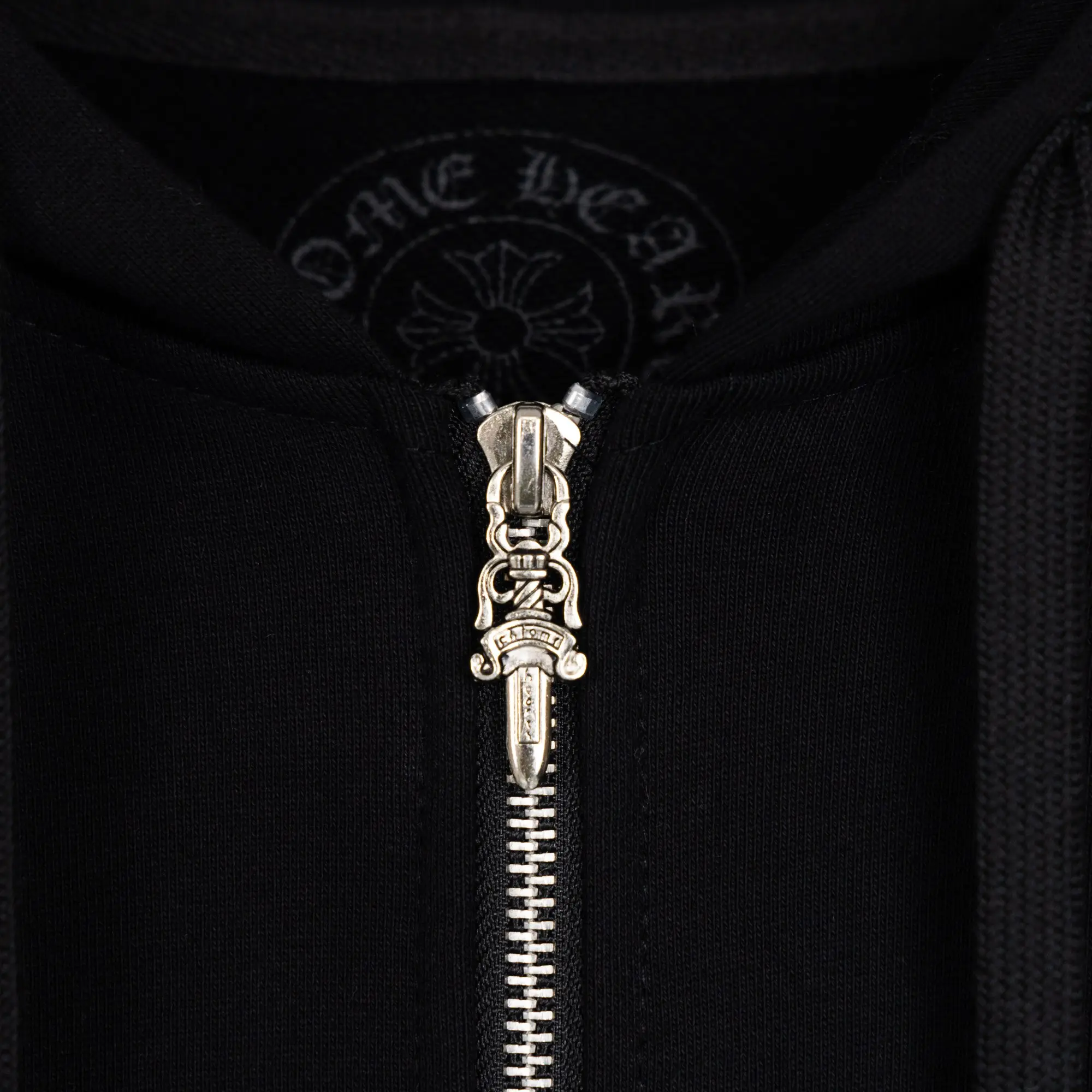 Chrome Hearts Embroidered Zip-Up Hoodie D22519765 — view 10