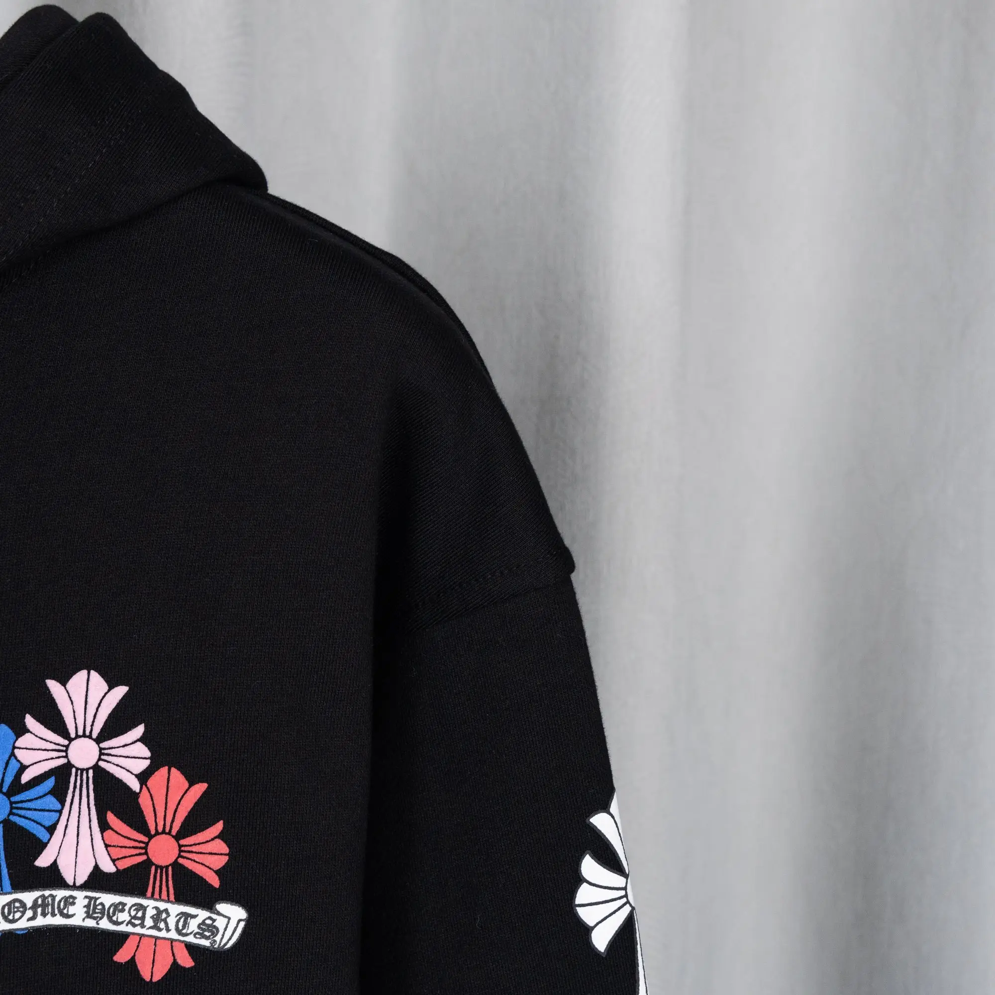 Chrome Hearts Embroidered Zip-Up Hoodie D22519765 — view 11