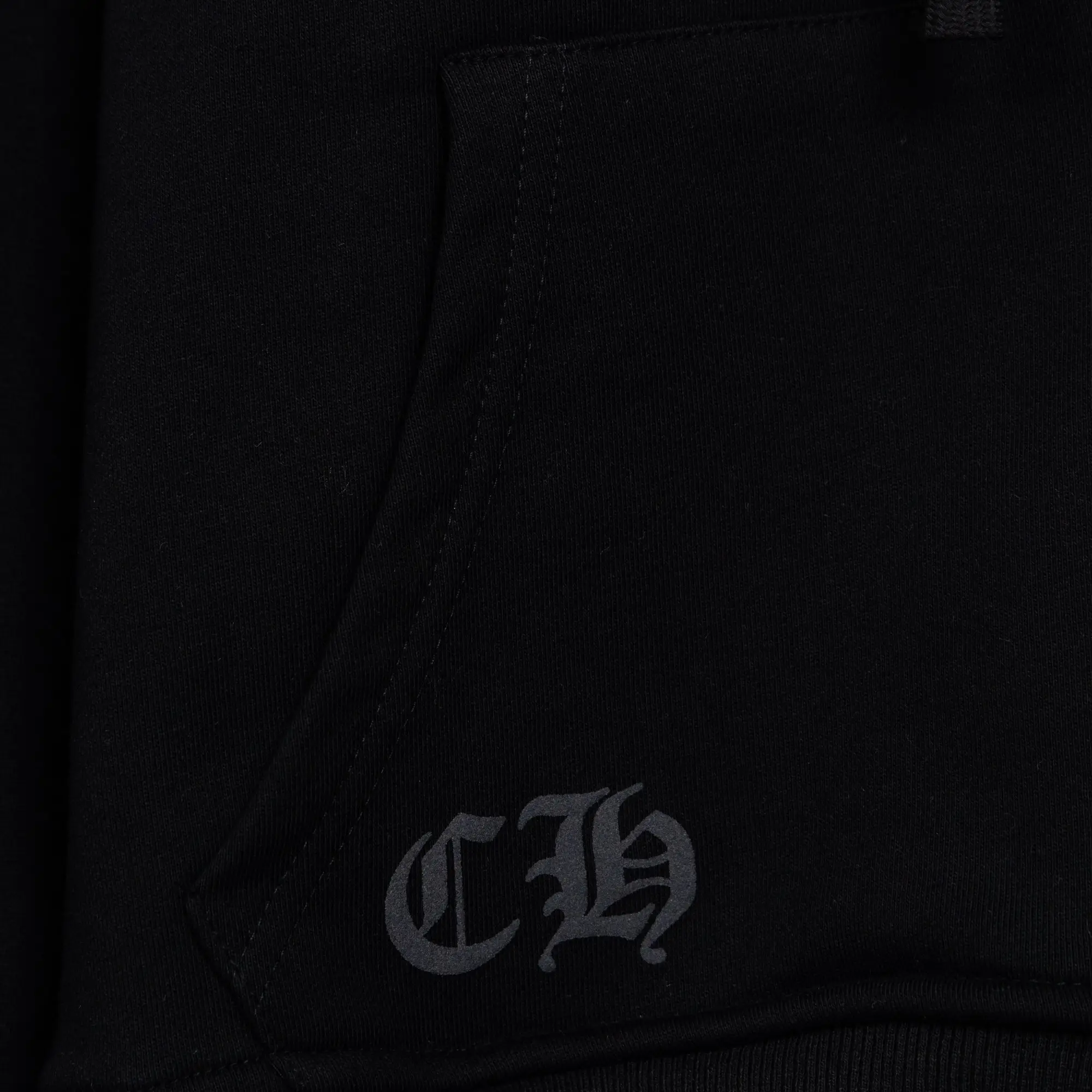 Chrome Hearts Embroidered Zip-Up Hoodie D22519765 — view 12
