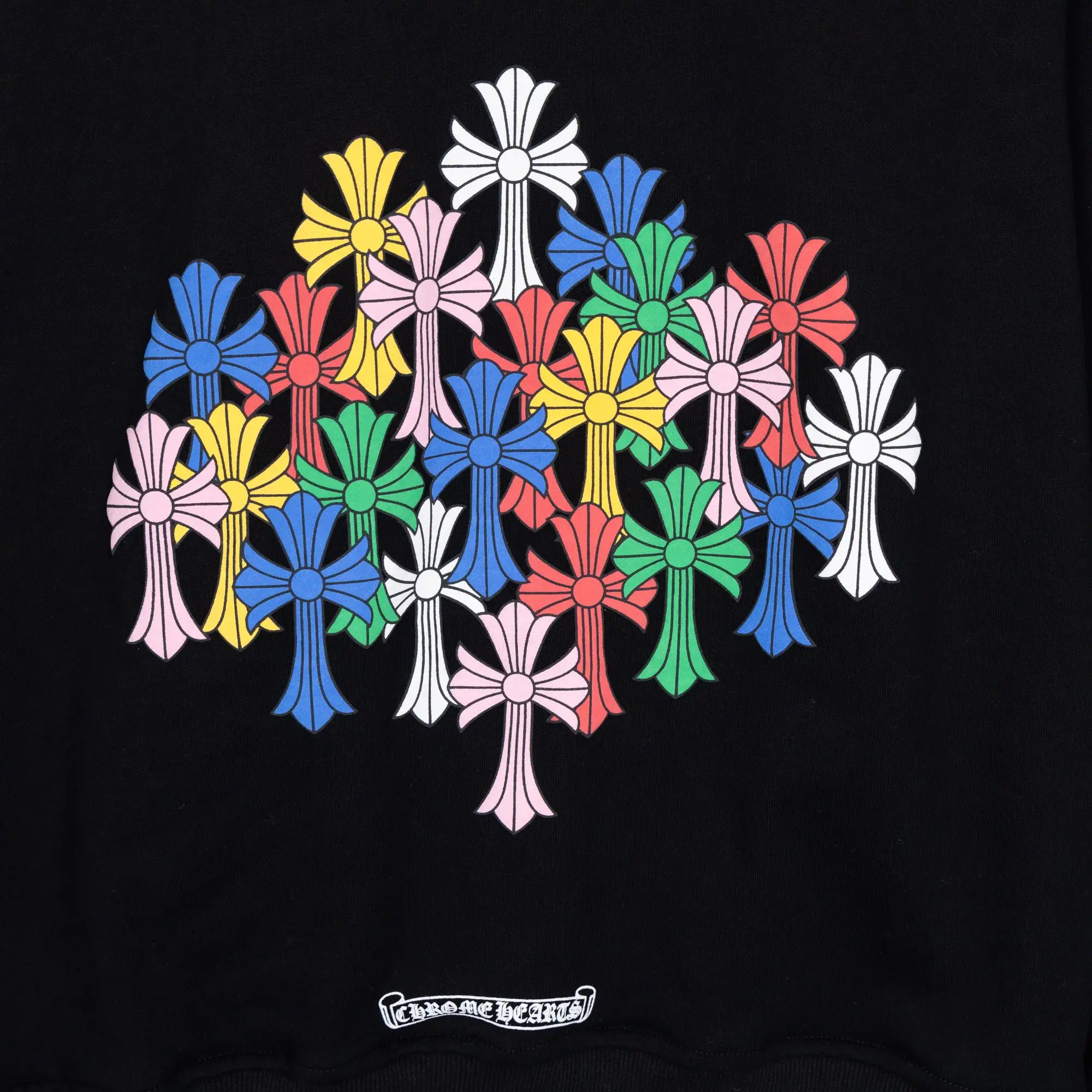 Chrome Hearts Embroidered Zip-Up Hoodie D22519765 — view 19