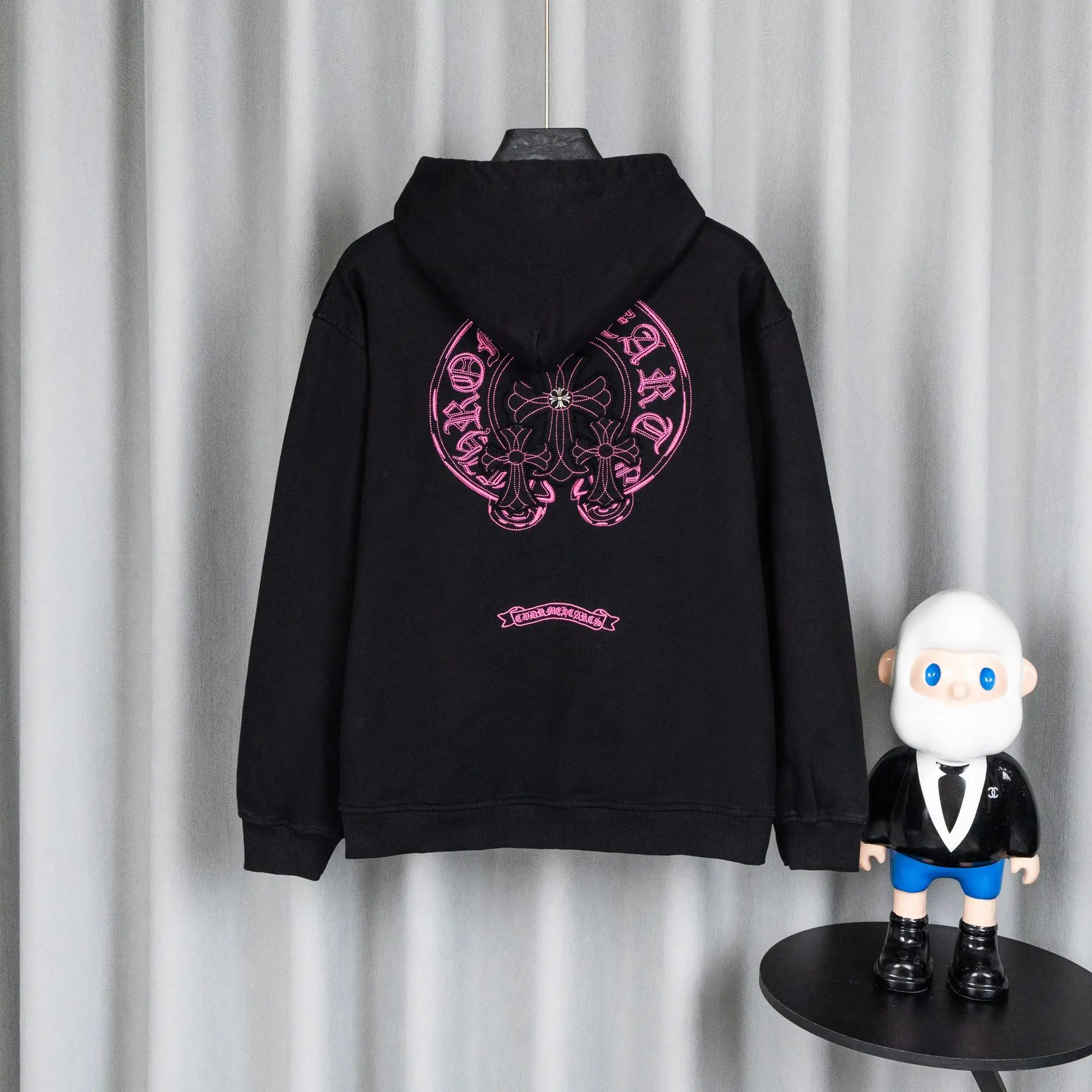 Logo Embroidery Zip-Up Hoodie D23519764 — view 2