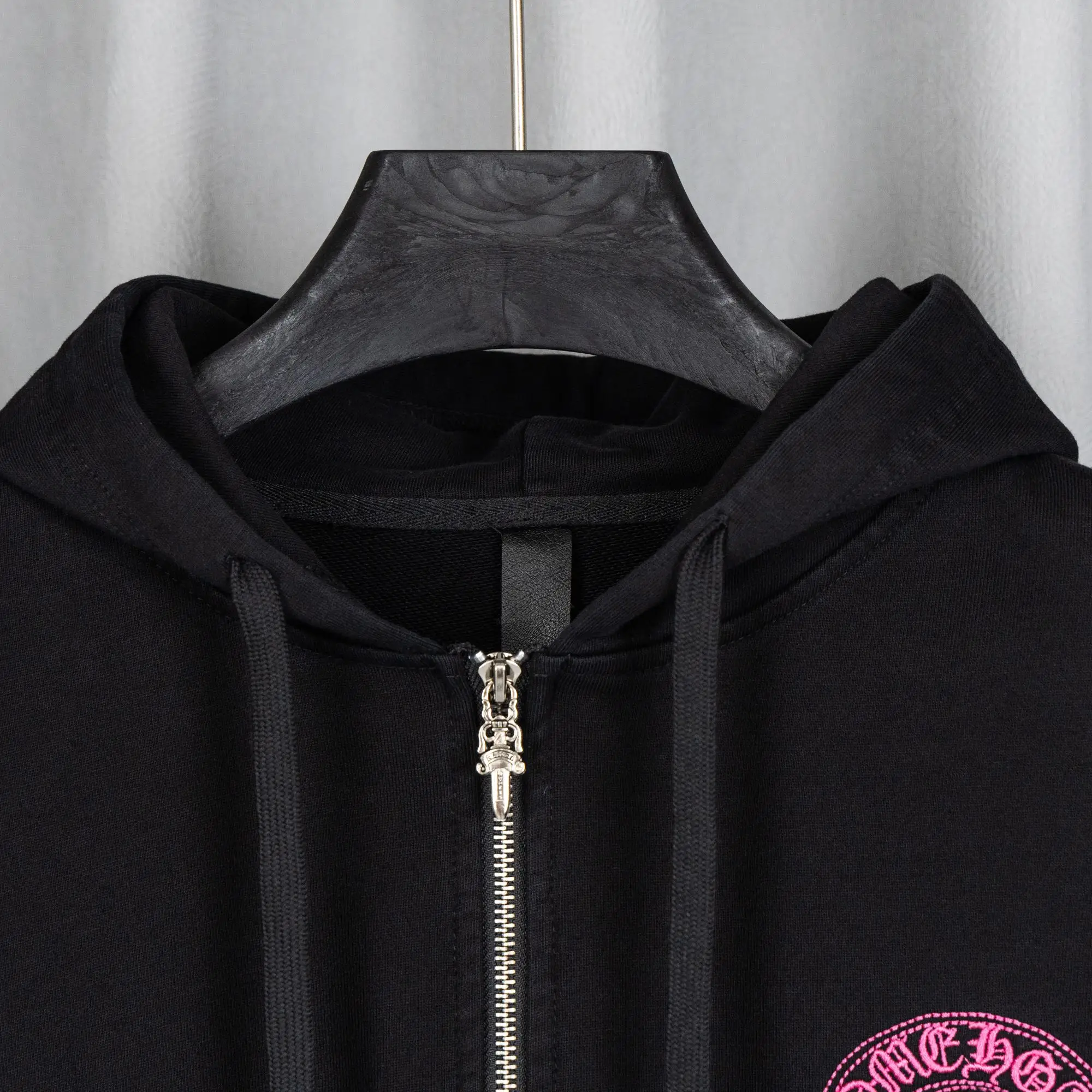 Logo Embroidery Zip-Up Hoodie D23519764 — view 5