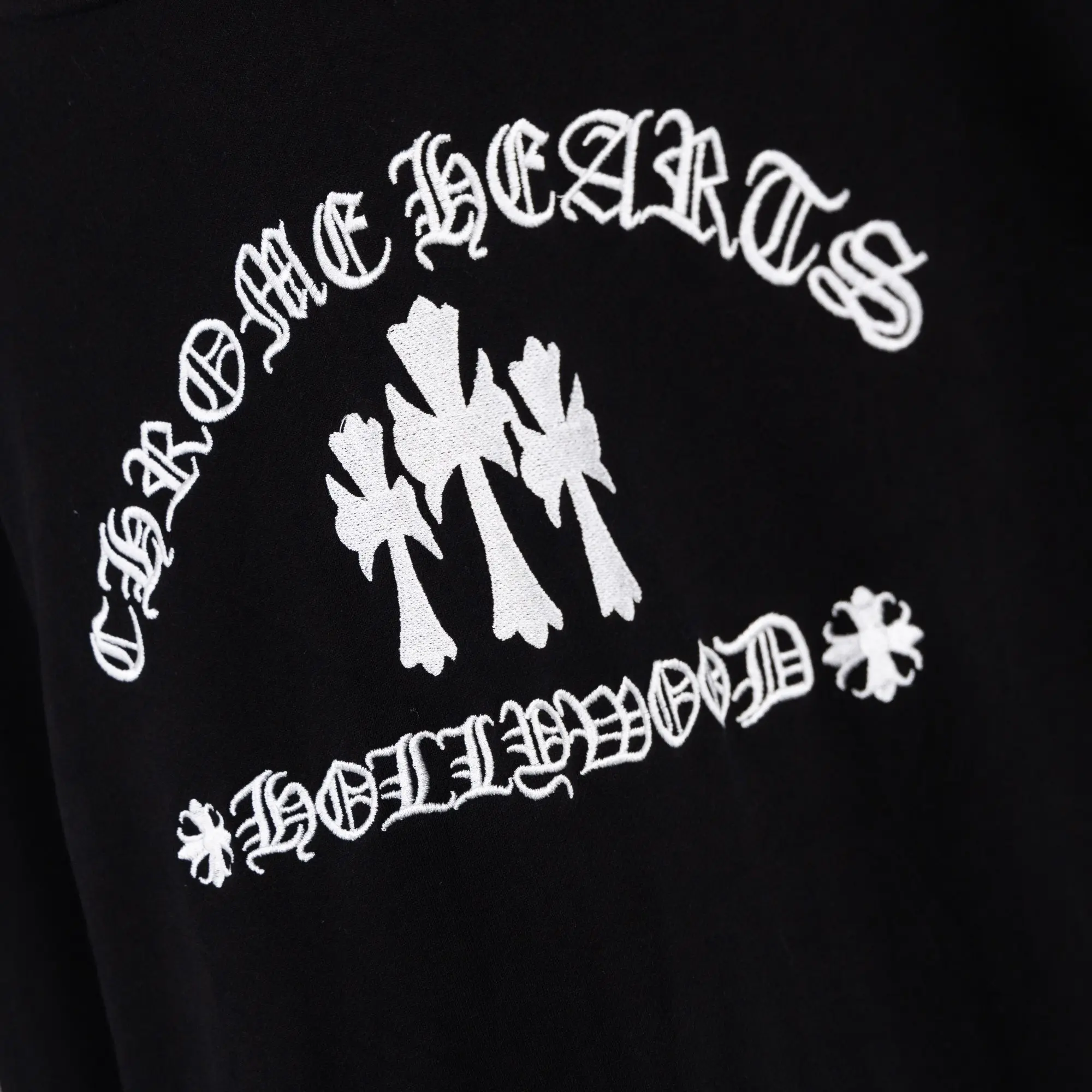 Embroidered Patch Zip-Up Hoodie D23519769 — view 4