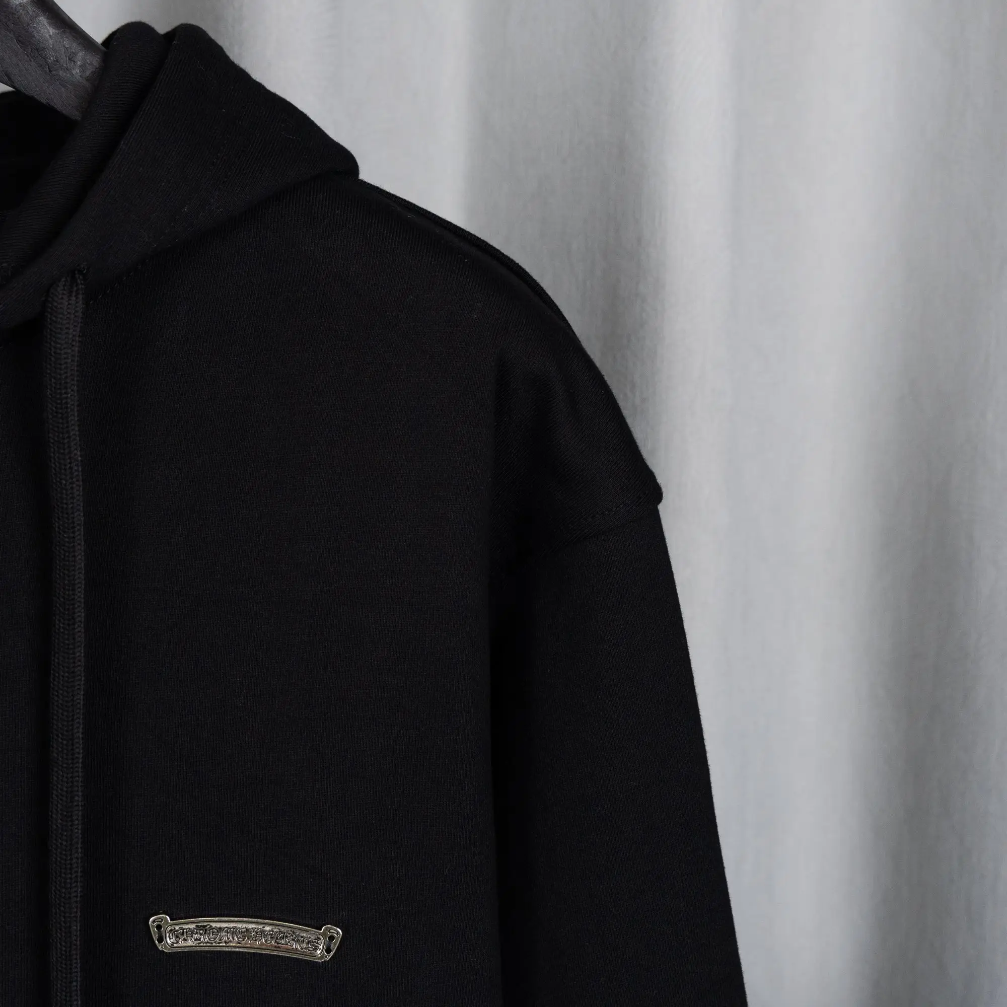 Embroidered Patch Zip-Up Hoodie D23519769 — view 8