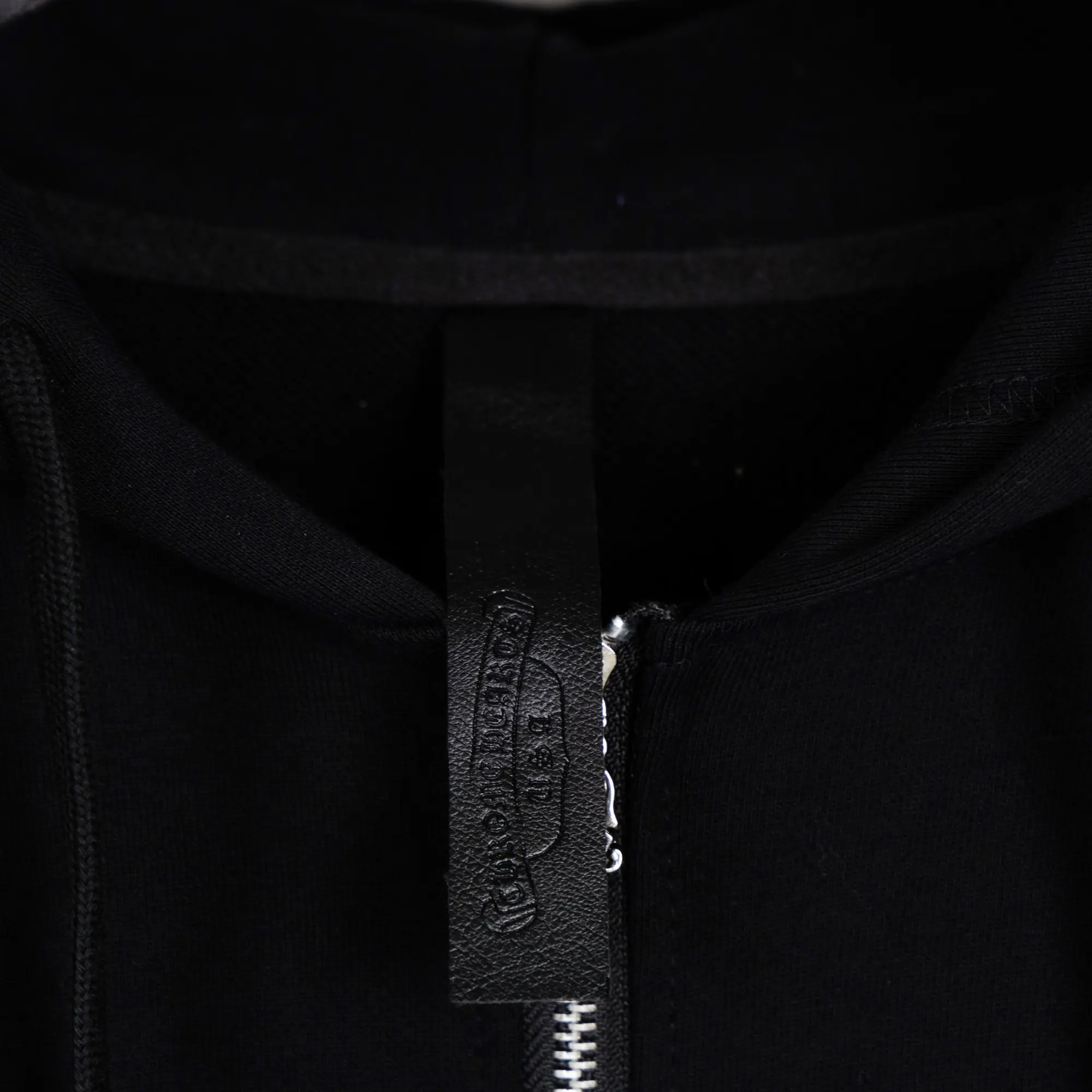 Embroidered Patch Zip-Up Hoodie D23519769 — view 9