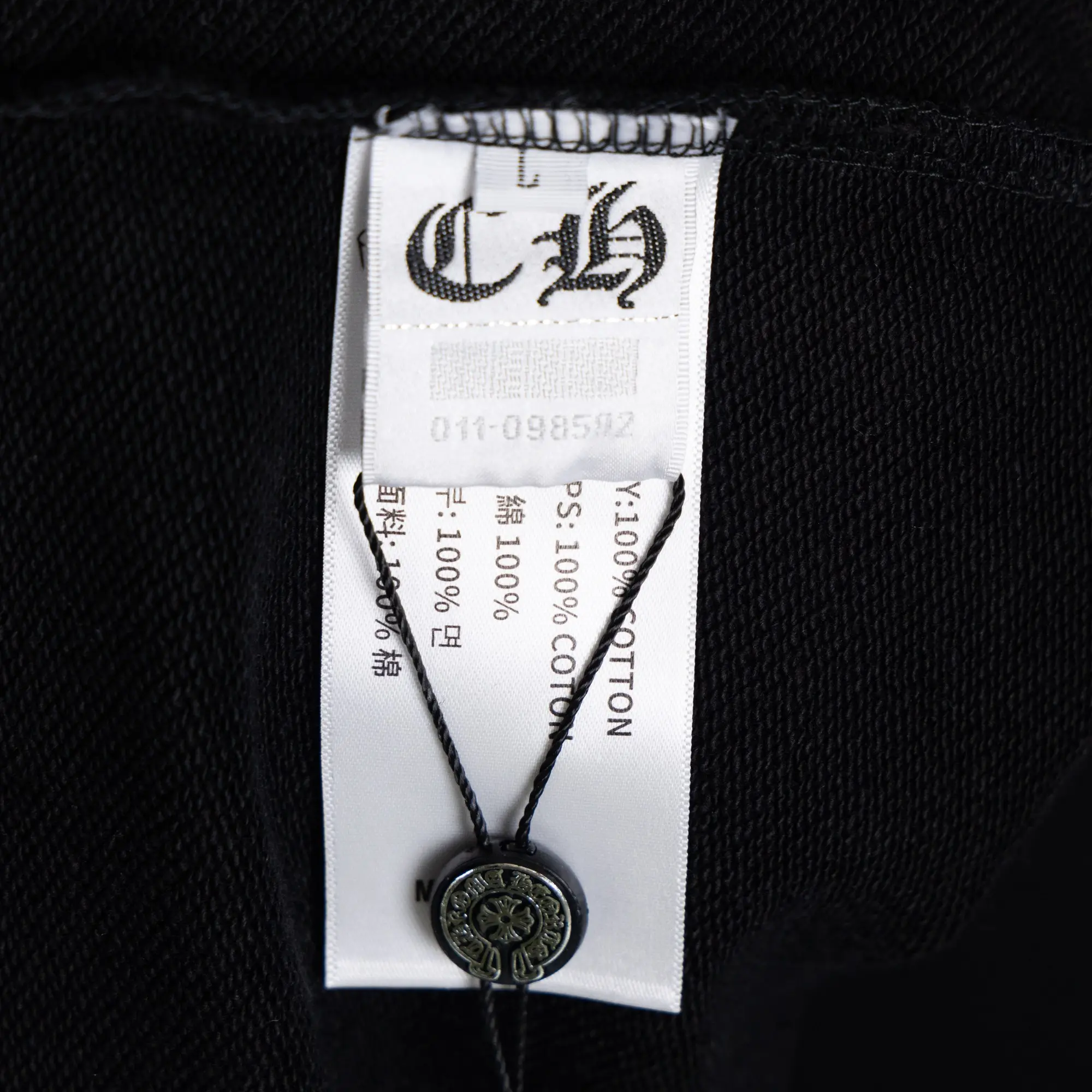 Embroidered Patch Zip-Up Hoodie D23519769 — view 12