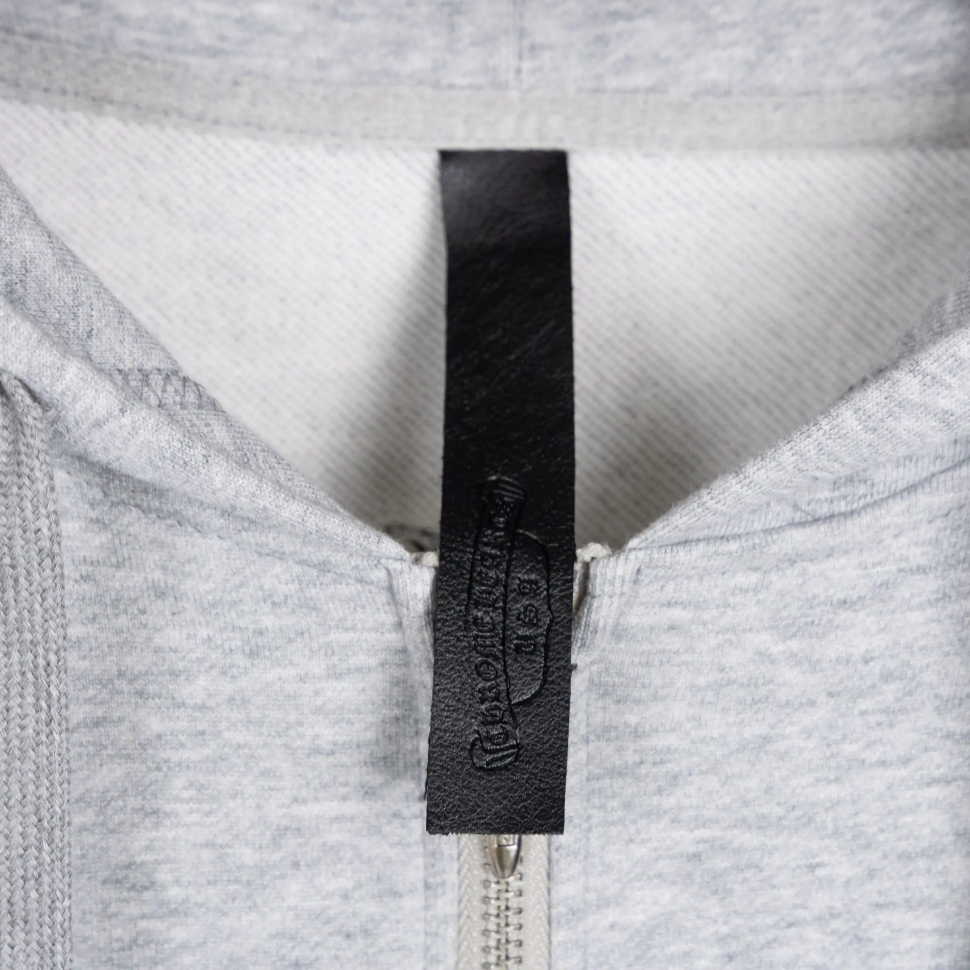 Chrome Hearts Logo-Appliqué Zip-Up Hoodie D23519770 — view 15