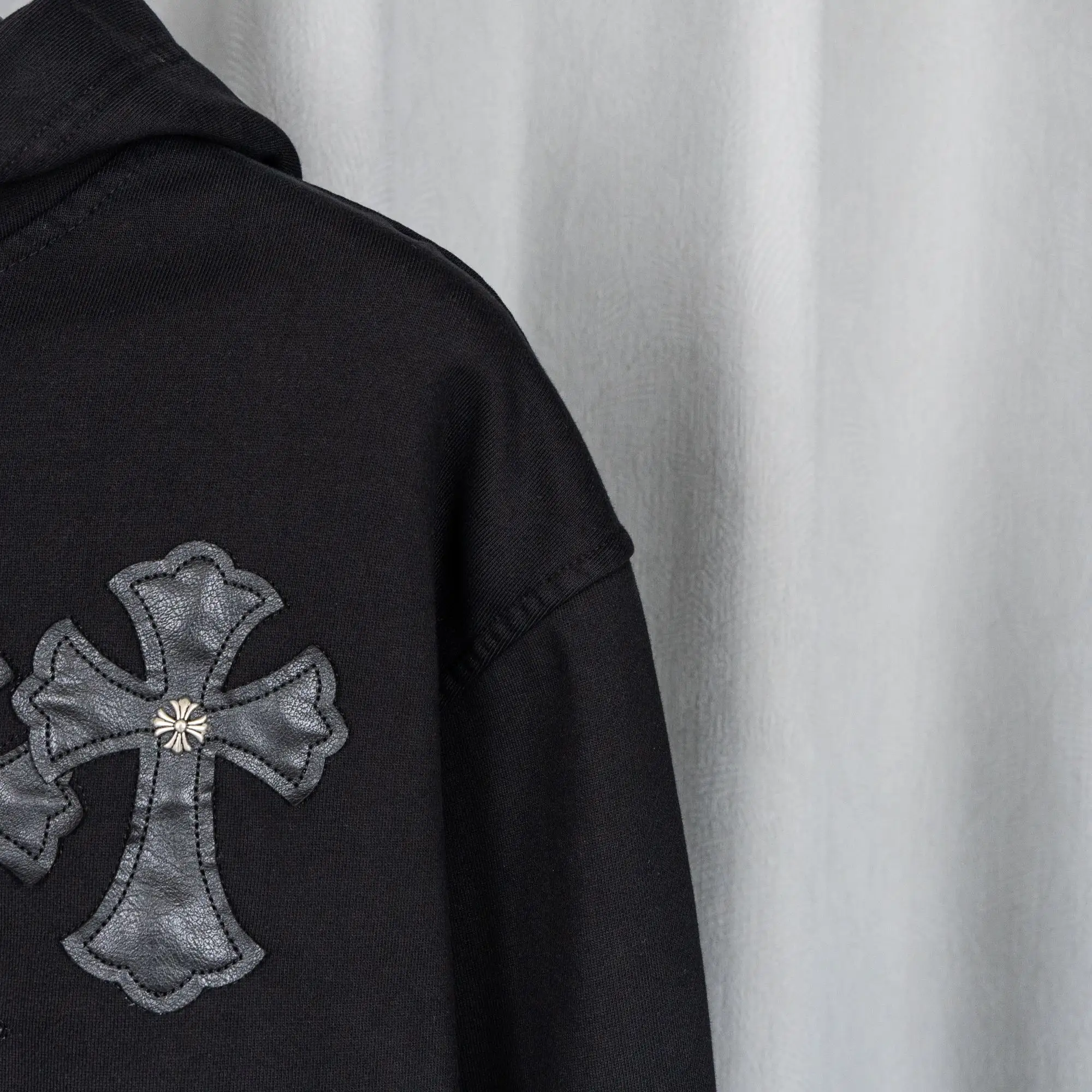 Appliquéd Embroidered Zip-Up Hoodie D23519759 — view 17
