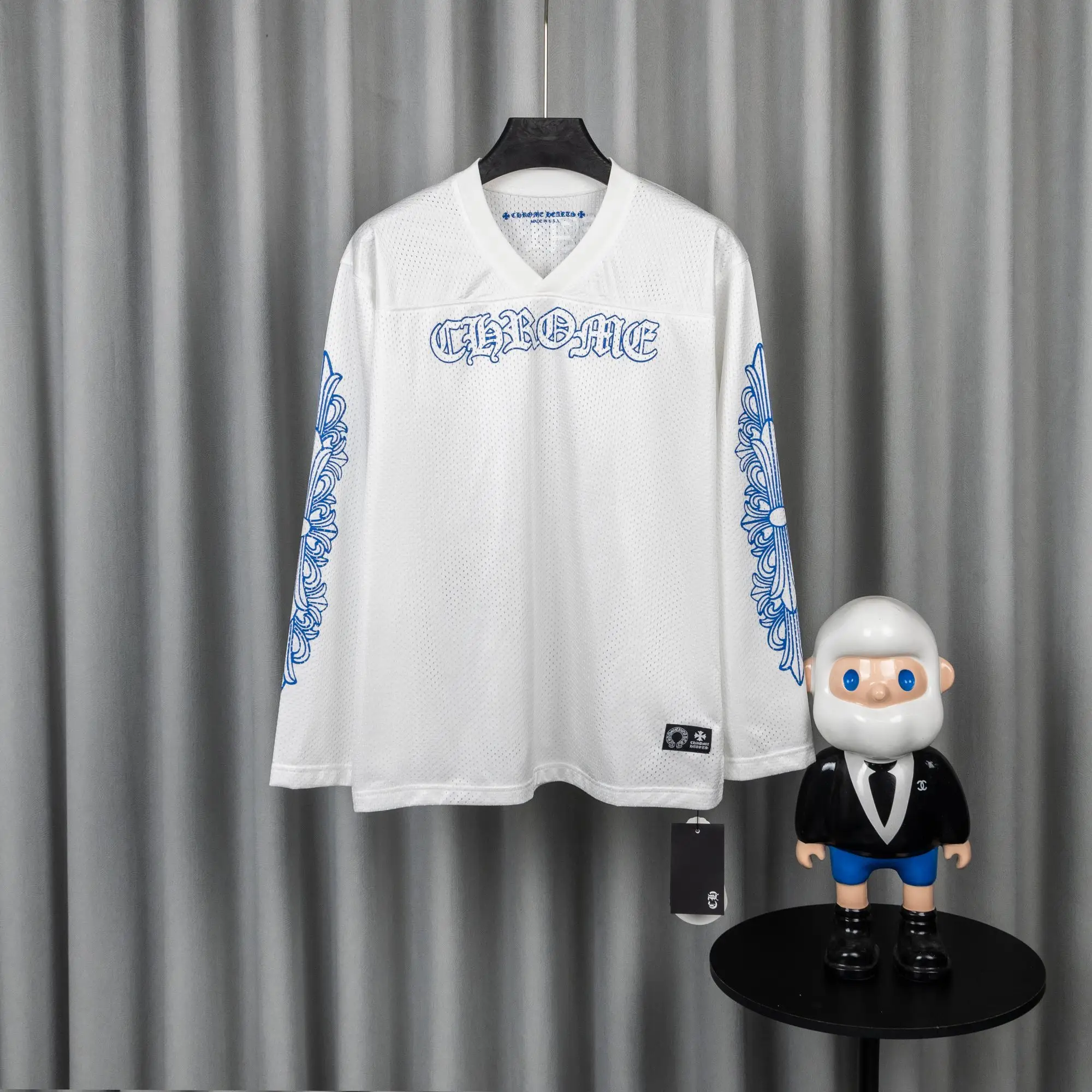 Logo-Print Mesh Hockey Jersey D16019755