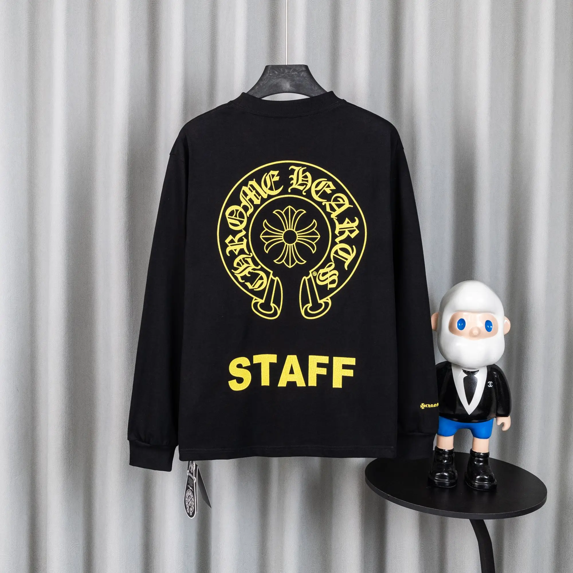 Logo-Print Cotton Long-Sleeve T-Shirt D16019738 — view 2