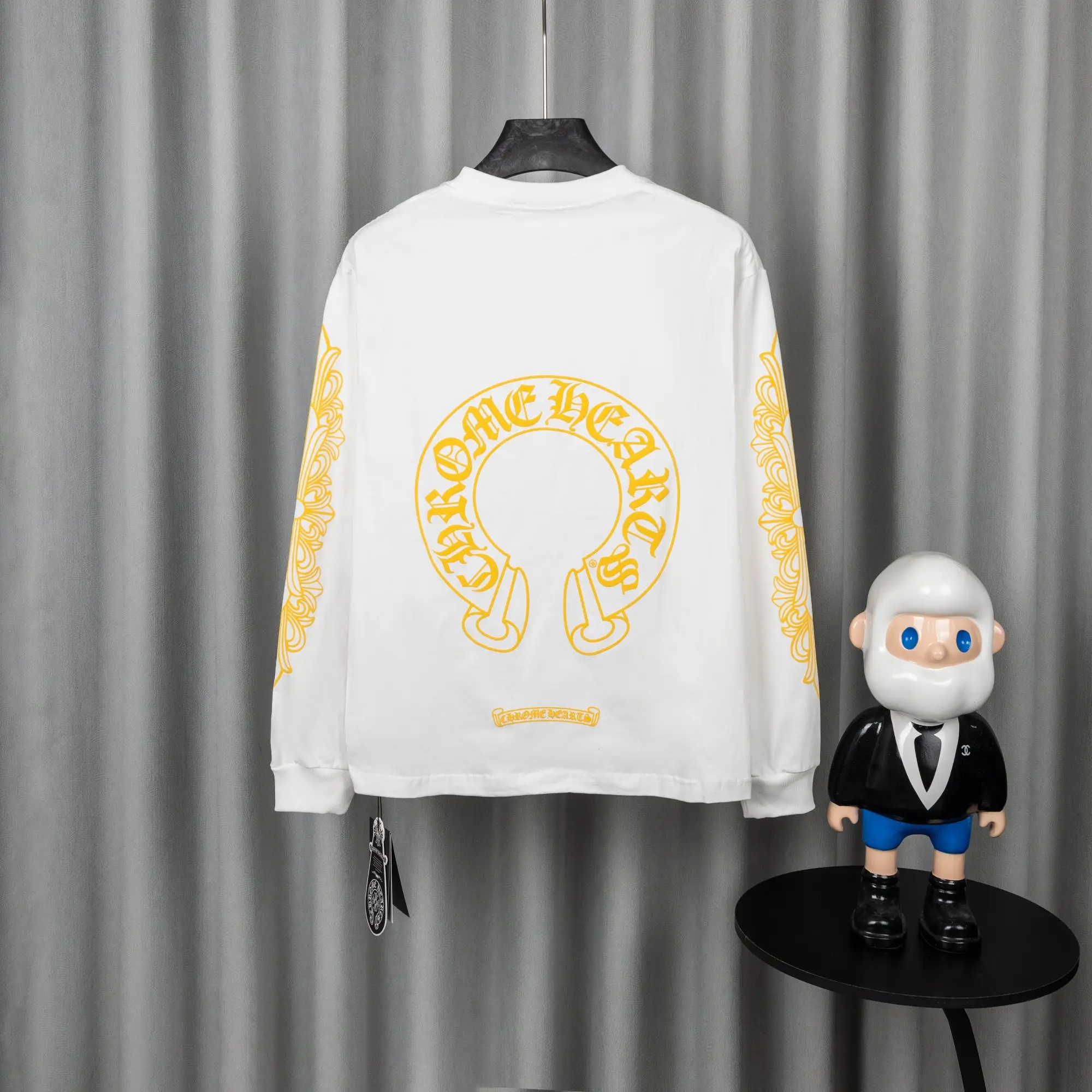 Logo Print Cotton Long-Sleeve T-Shirt D16019750 — view 2