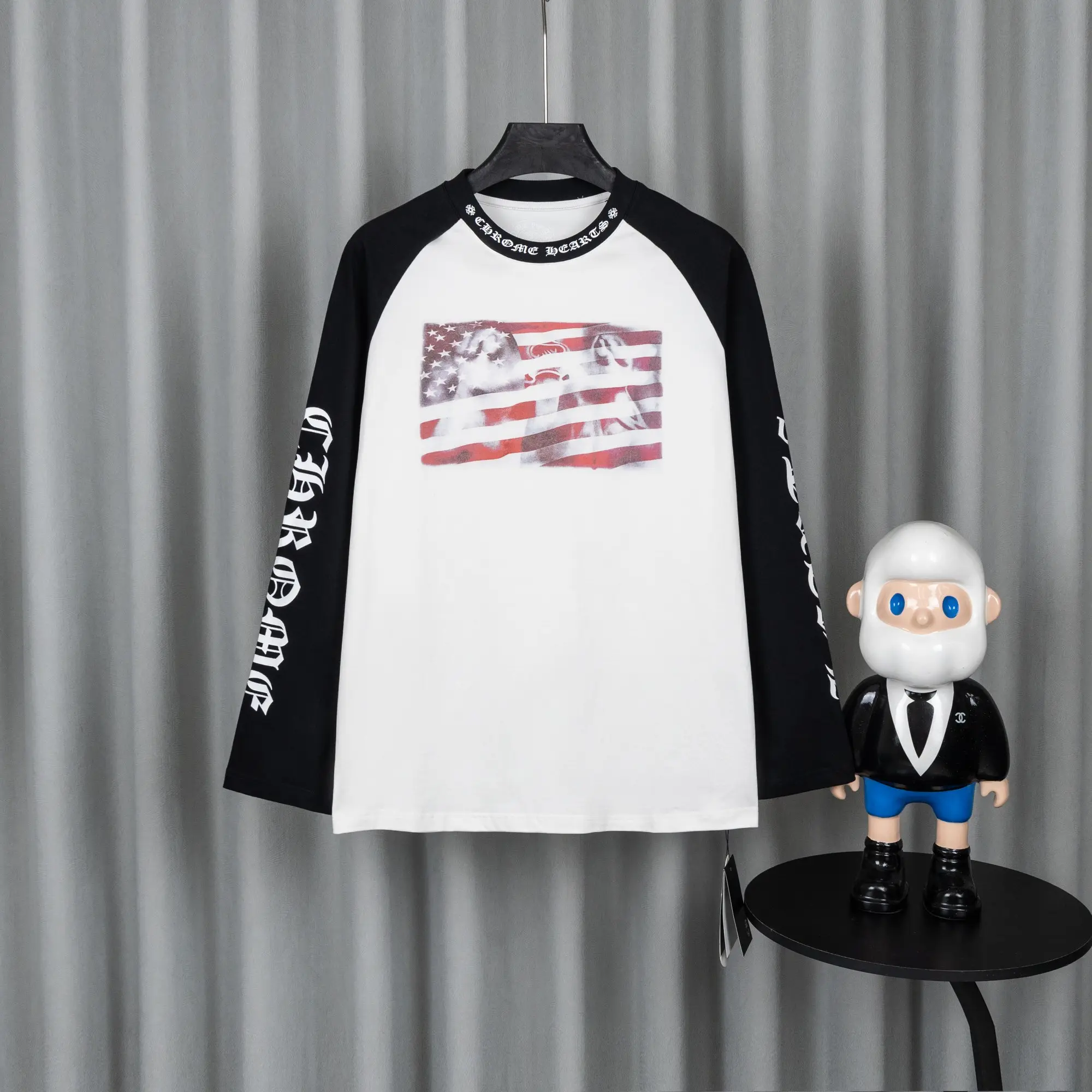 Logo-Print Cotton Jersey Long-Sleeve T-Shirt D16019734