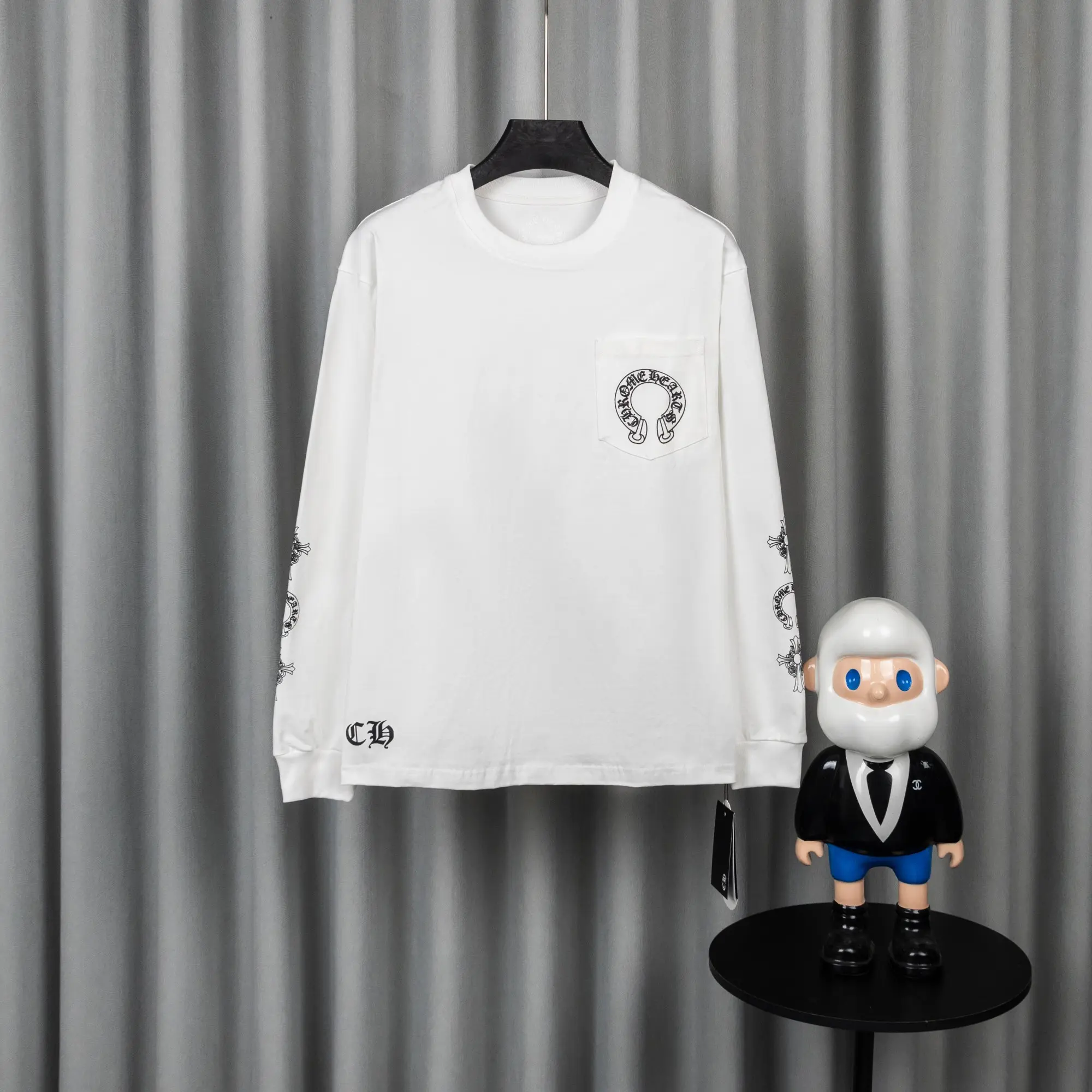 Logo Print Cotton Long-Sleeve T-Shirt D16019754