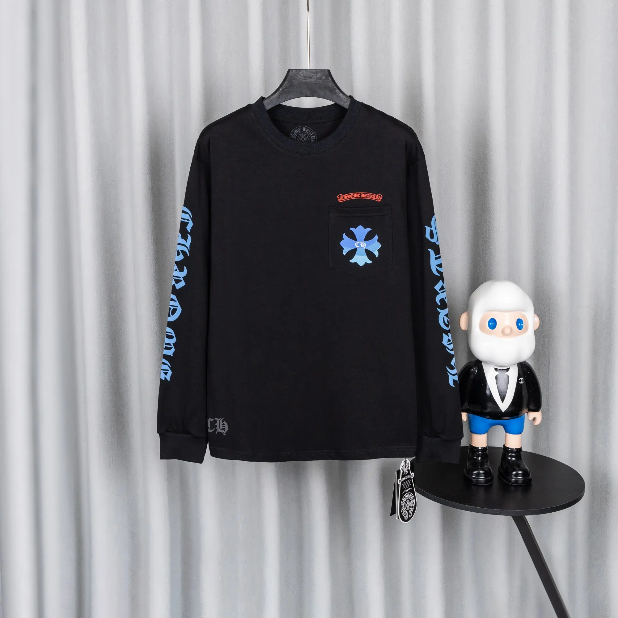 Logo-Print Cotton Jersey Long-Sleeve T-Shirt D16019746