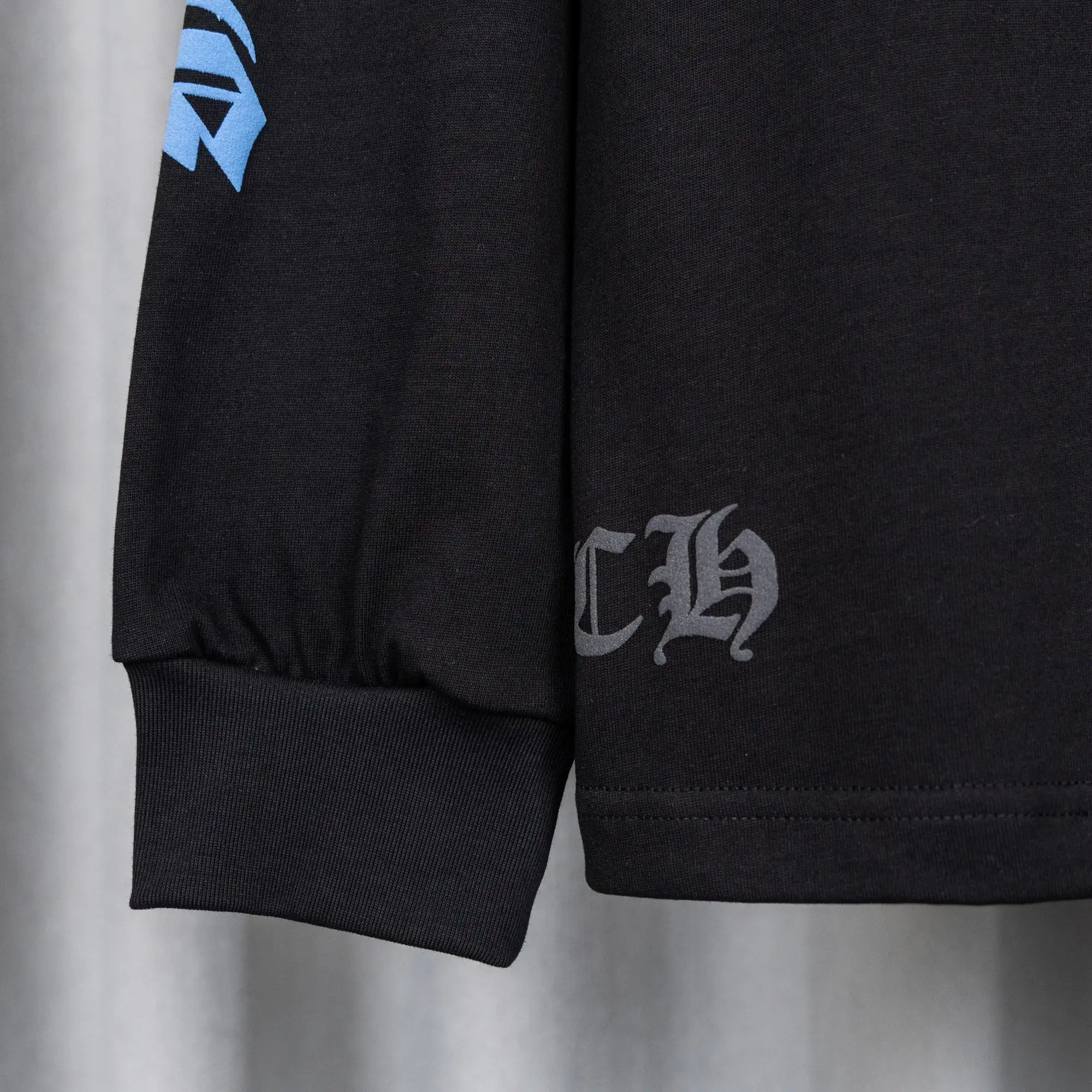 Logo-Print Cotton Jersey Long-Sleeve T-Shirt D16019746 — view 13