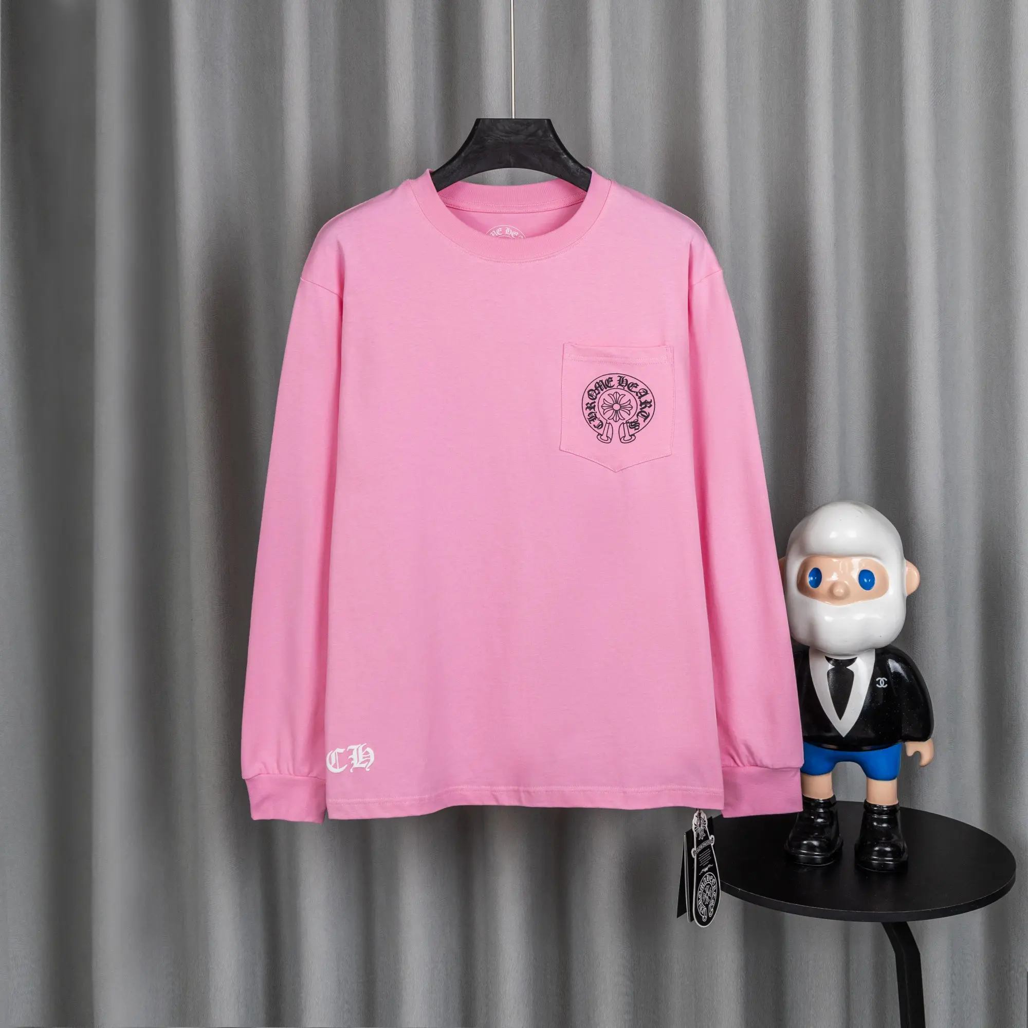Logo-Print Cotton Long-Sleeve T-Shirt D16019739