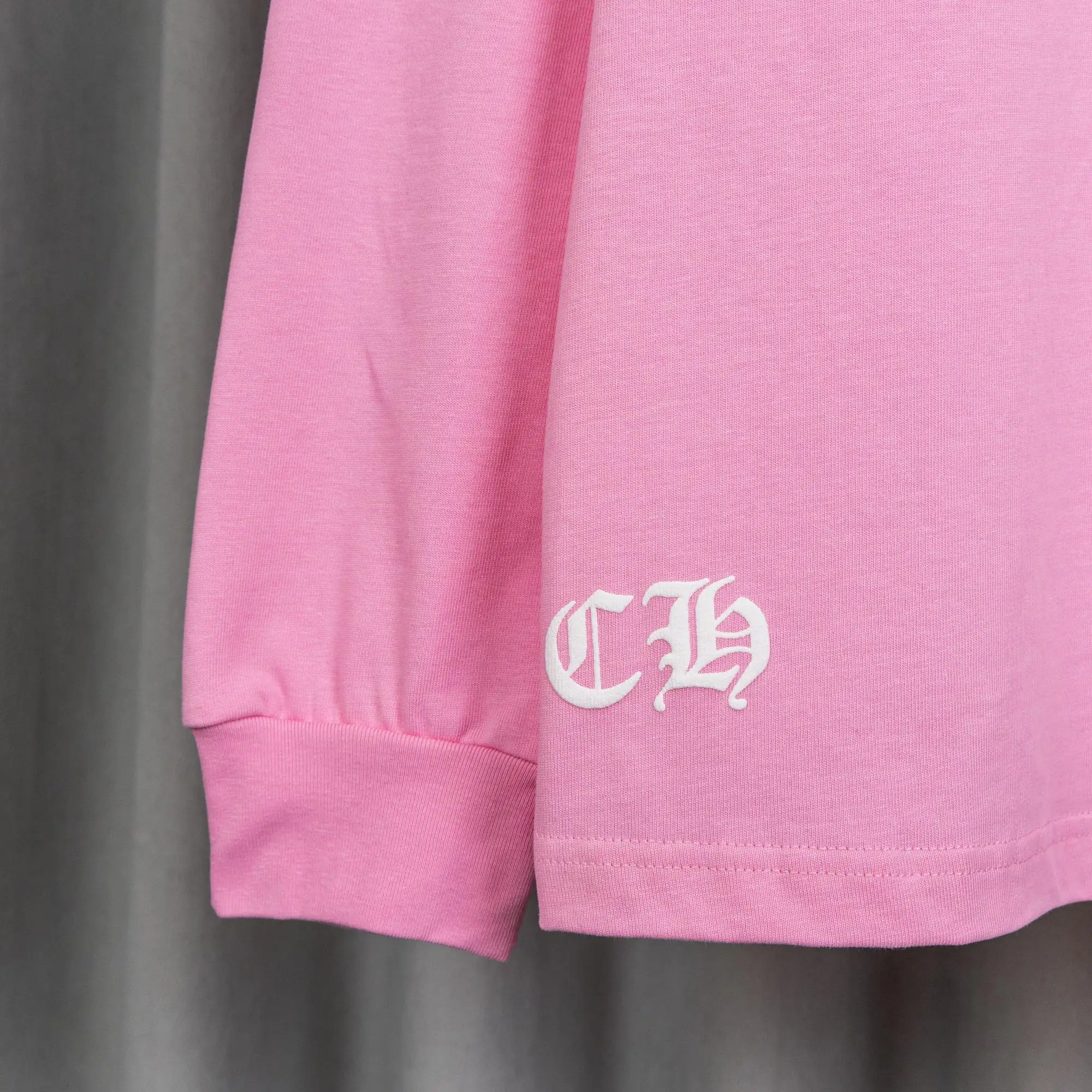 Logo-Print Cotton Long-Sleeve T-Shirt D16019739 — view 9