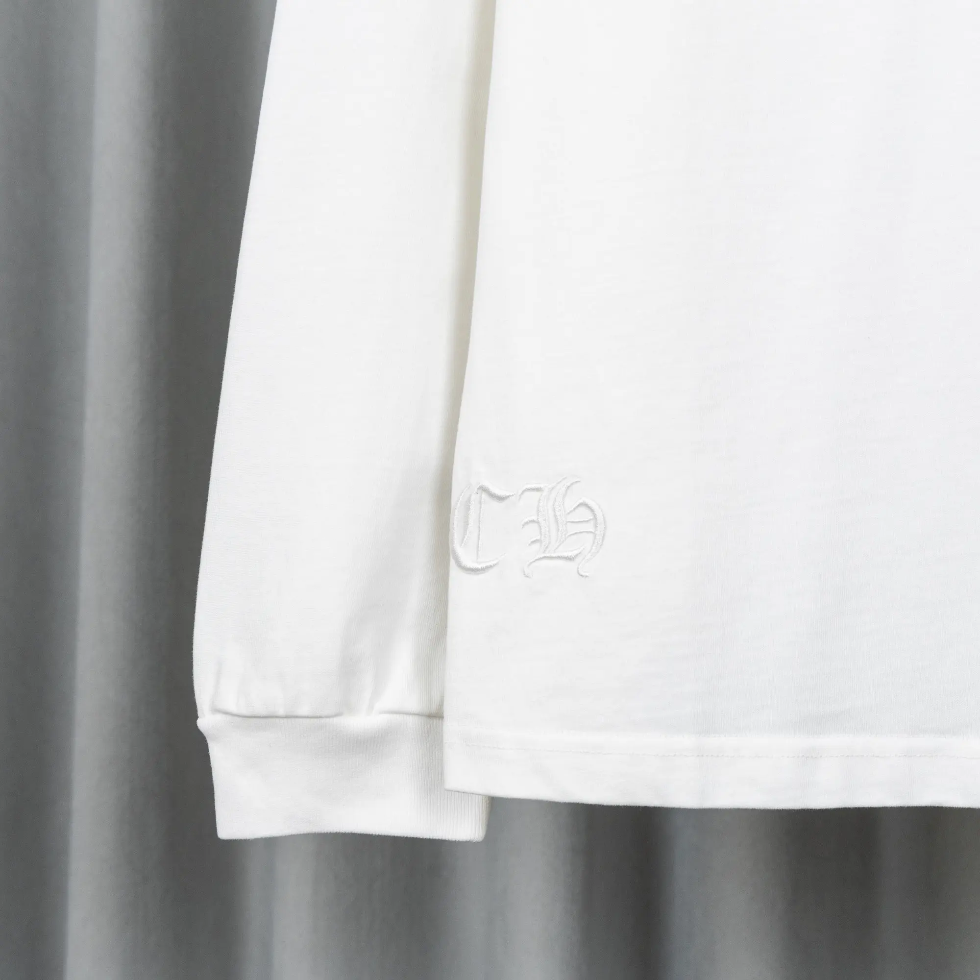 Logo-Embroidered Cotton Long-Sleeve T-Shirt D17019733 — view 9