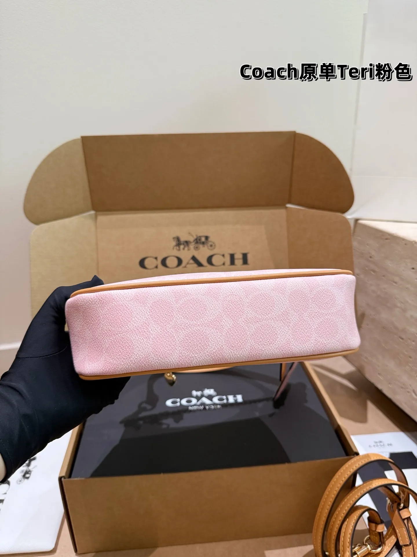 Coach Teri Pink Shoulder Bag D30018142 — view 8