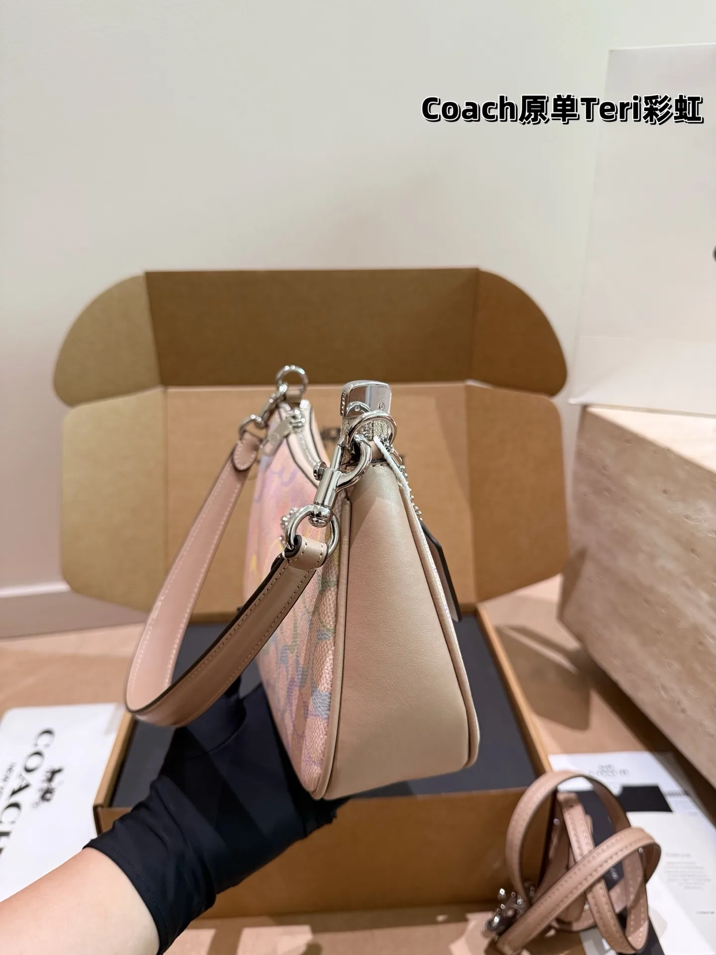 Coach Rainbow Signature Teri Shoulder Bag D30018147 — view 2