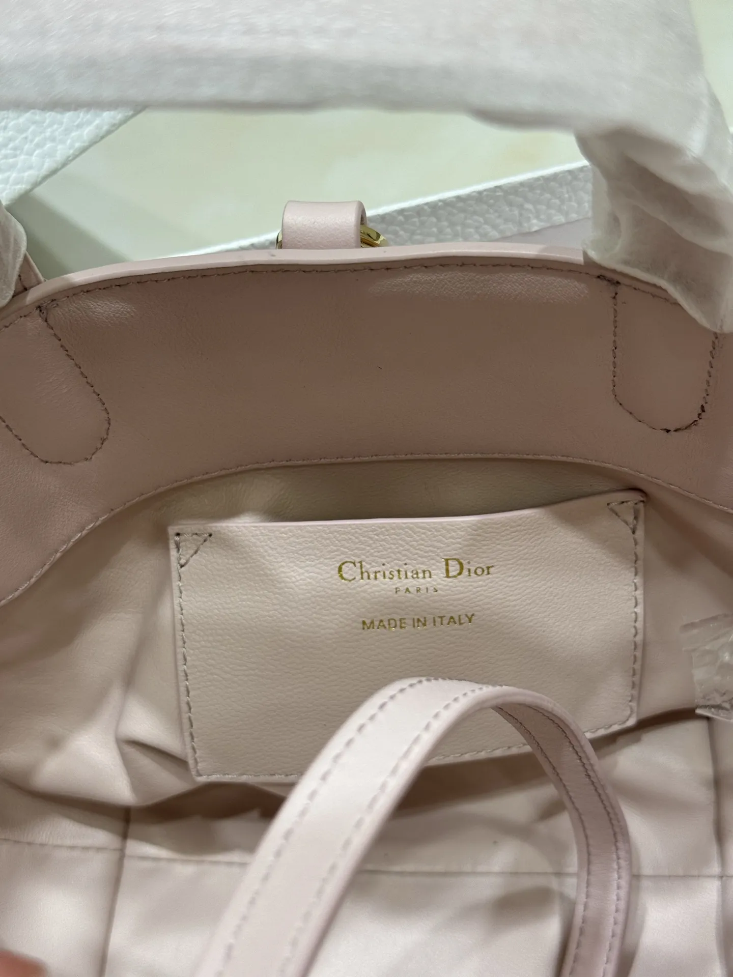 Lady Dior Mini Quilted Top-Handle Bag D70017760 — view 8