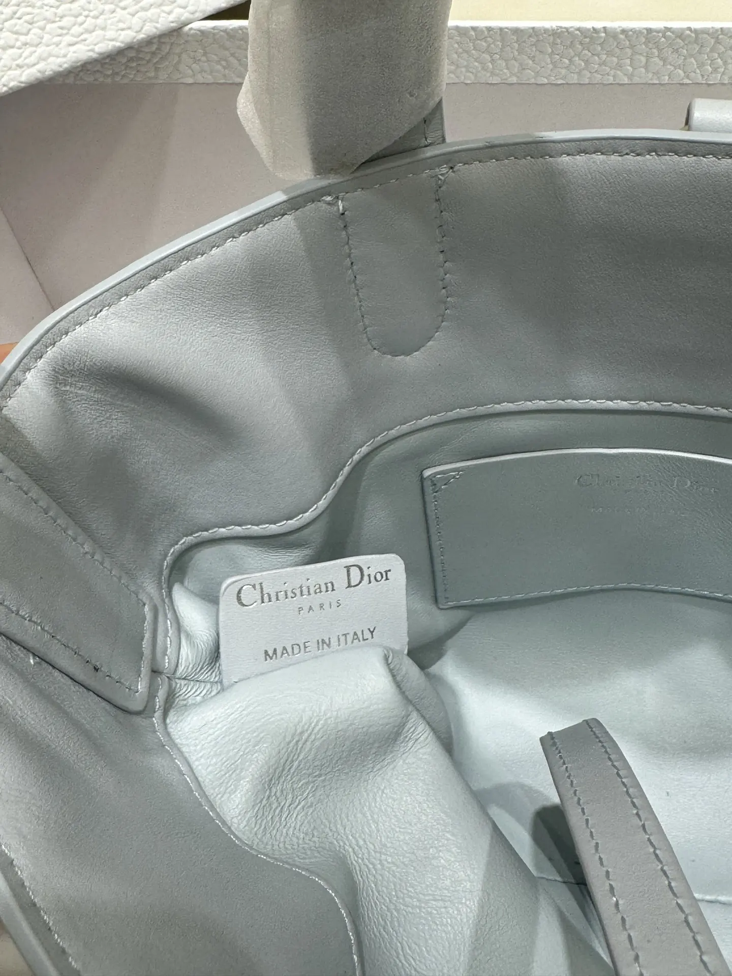 Lady Dior Mini Quilted Top-Handle Bag D70017760 — view 22