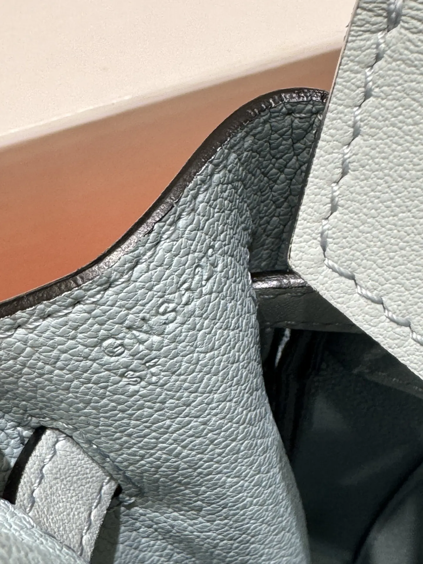 Birkin 25 Canvas & Leather Handbag D59017774 — view 40