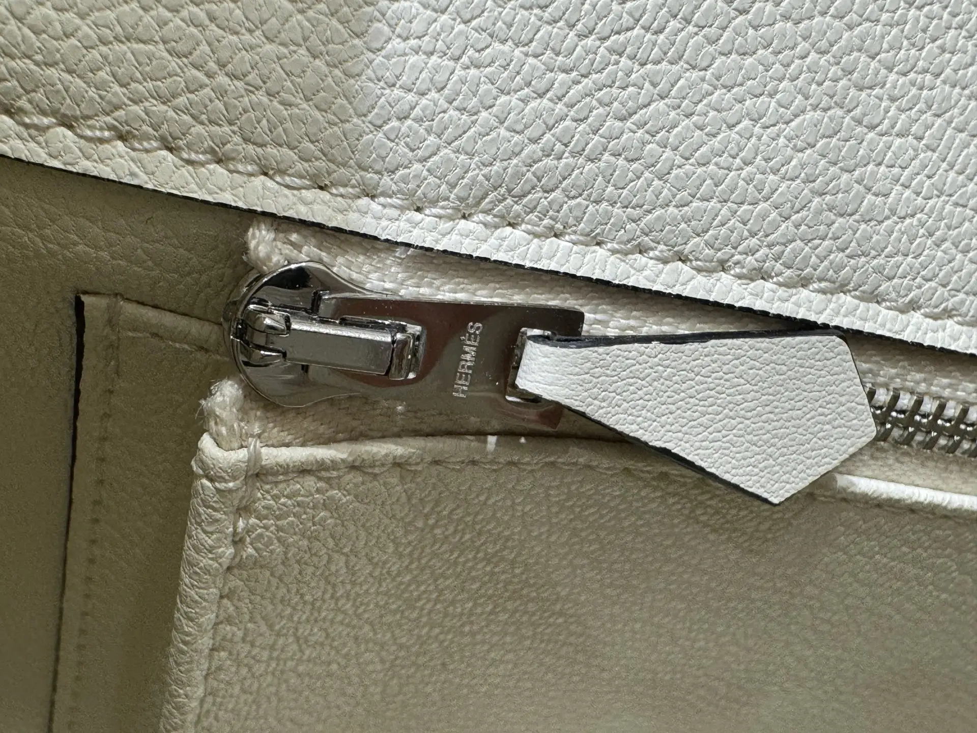 Birkin 25 Canvas & Leather Handbag D59017774 — view 21