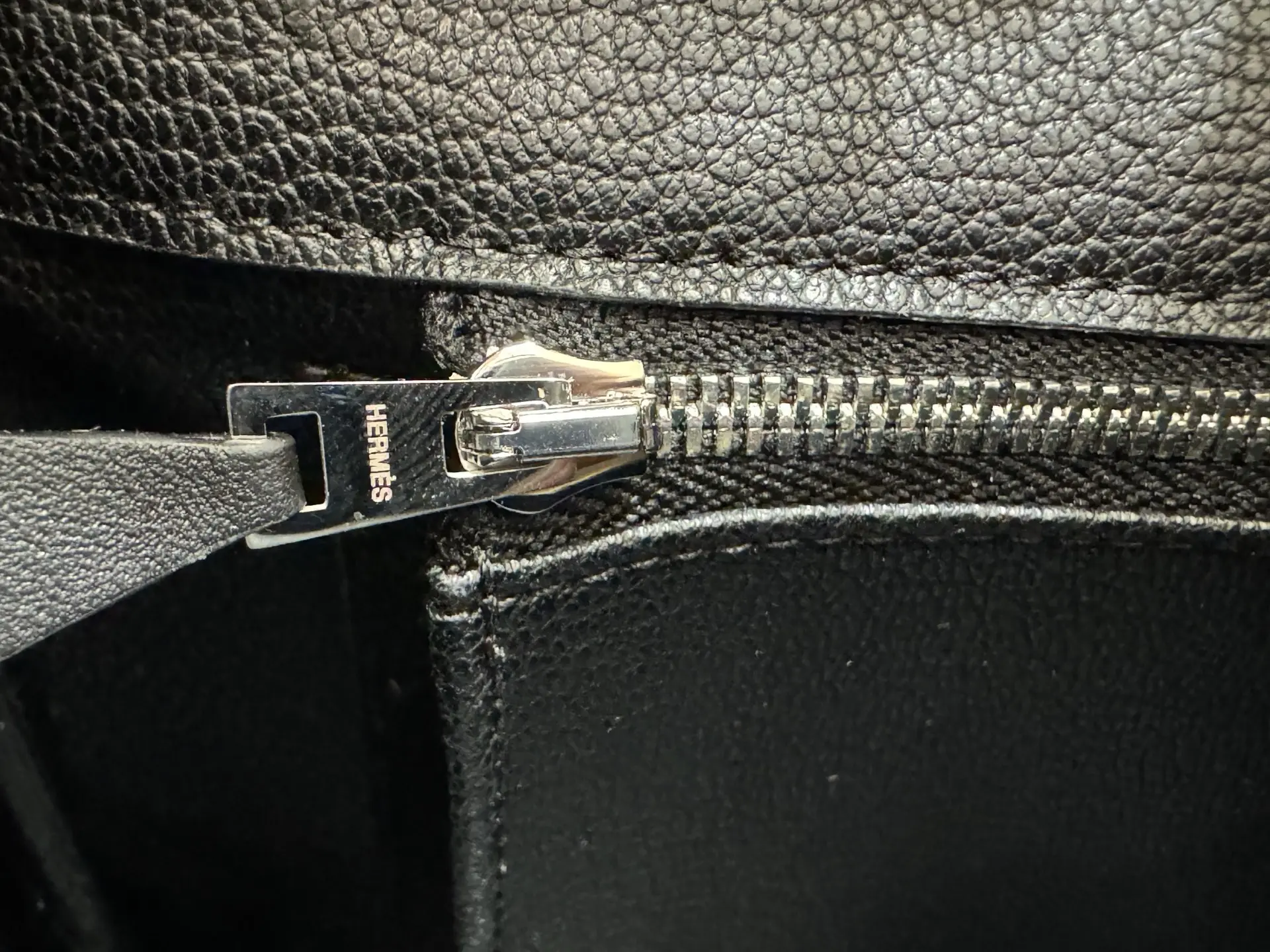 Birkin 25 Canvas & Leather Handbag D59017774 — view 33