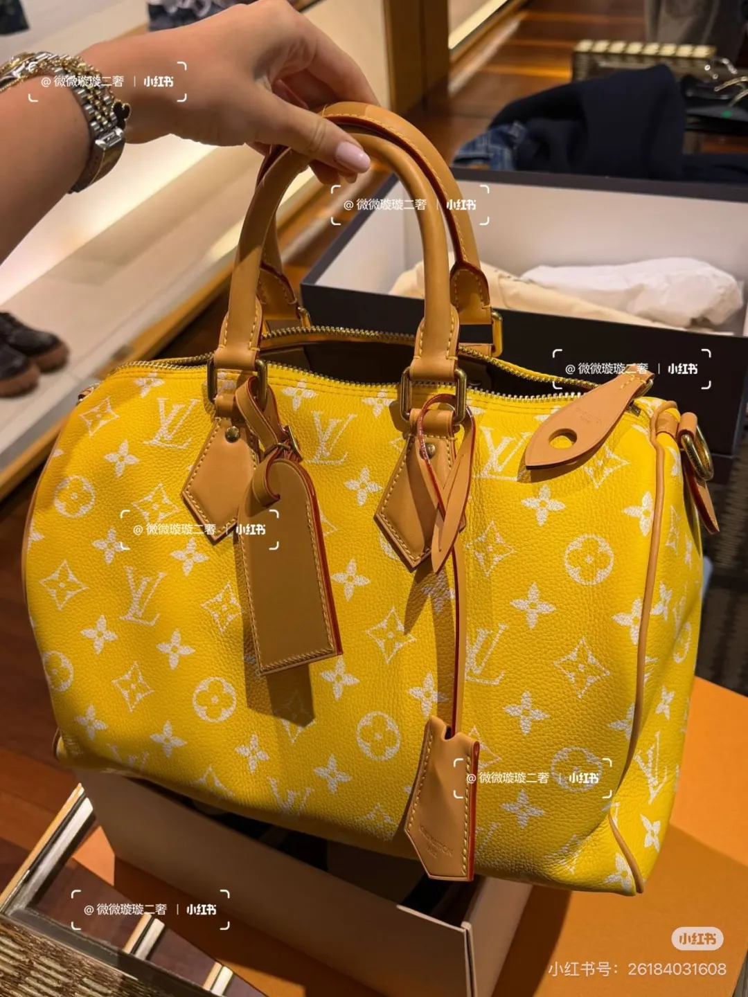 Speedy 30 Monogram Bandoulière Bag D44017860 — view 4