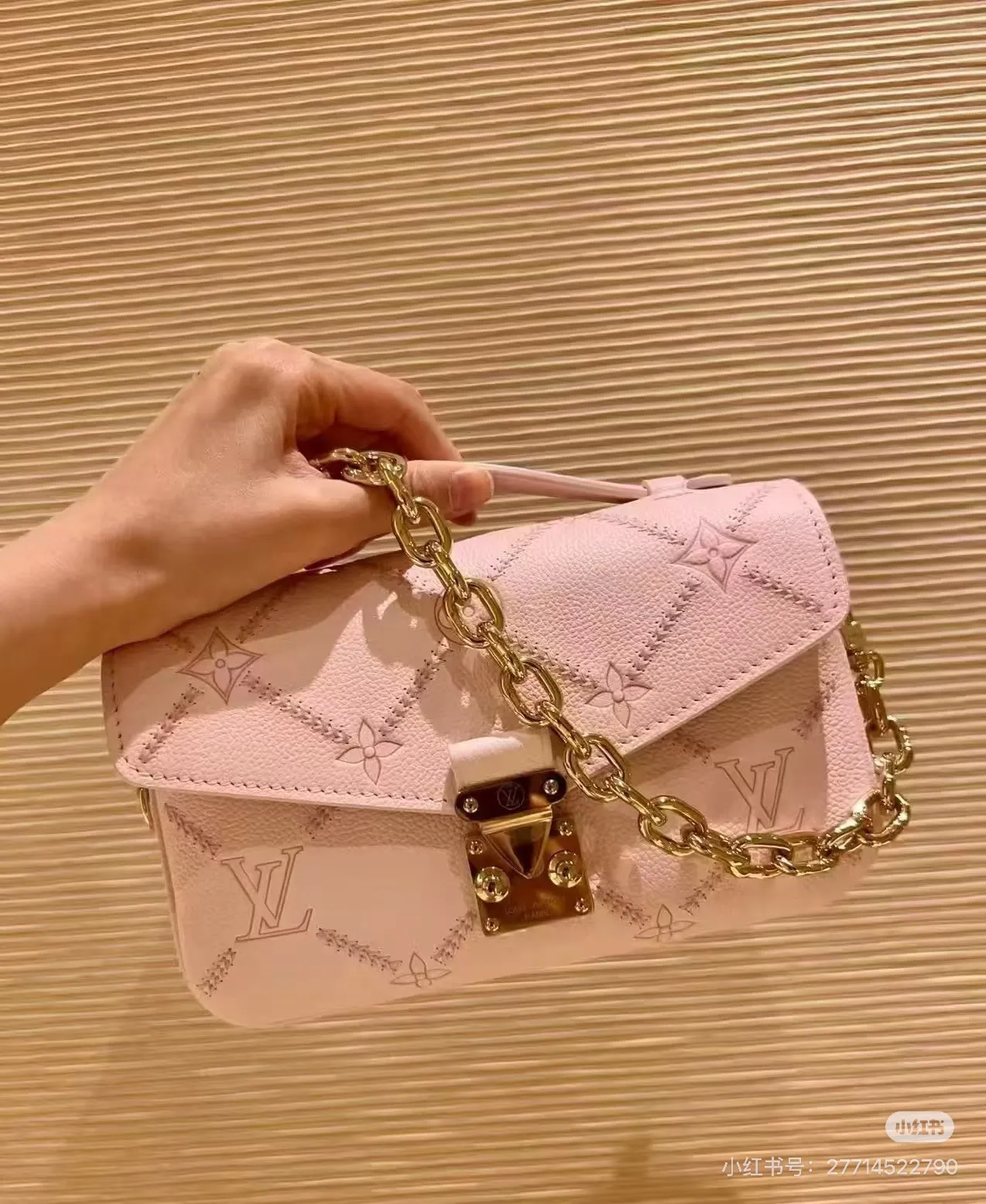Metis Embossed Leather Shoulder Bag D36018069 — view 4