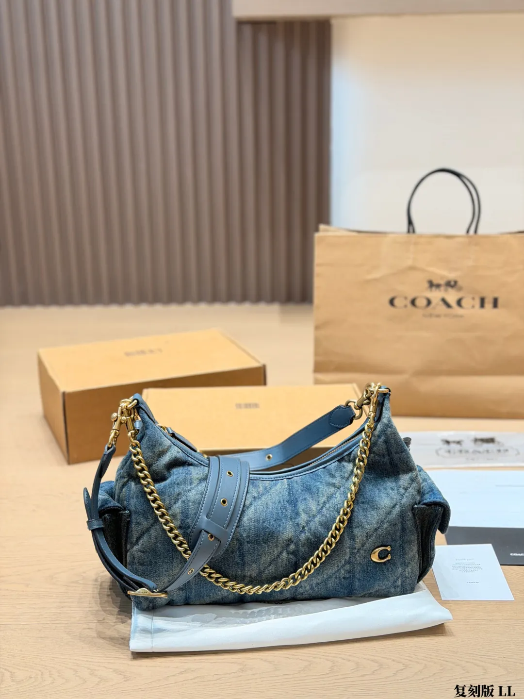 Coach Pocket Juliet 30 Quilted Shoulder Bag D36018197 — view 13
