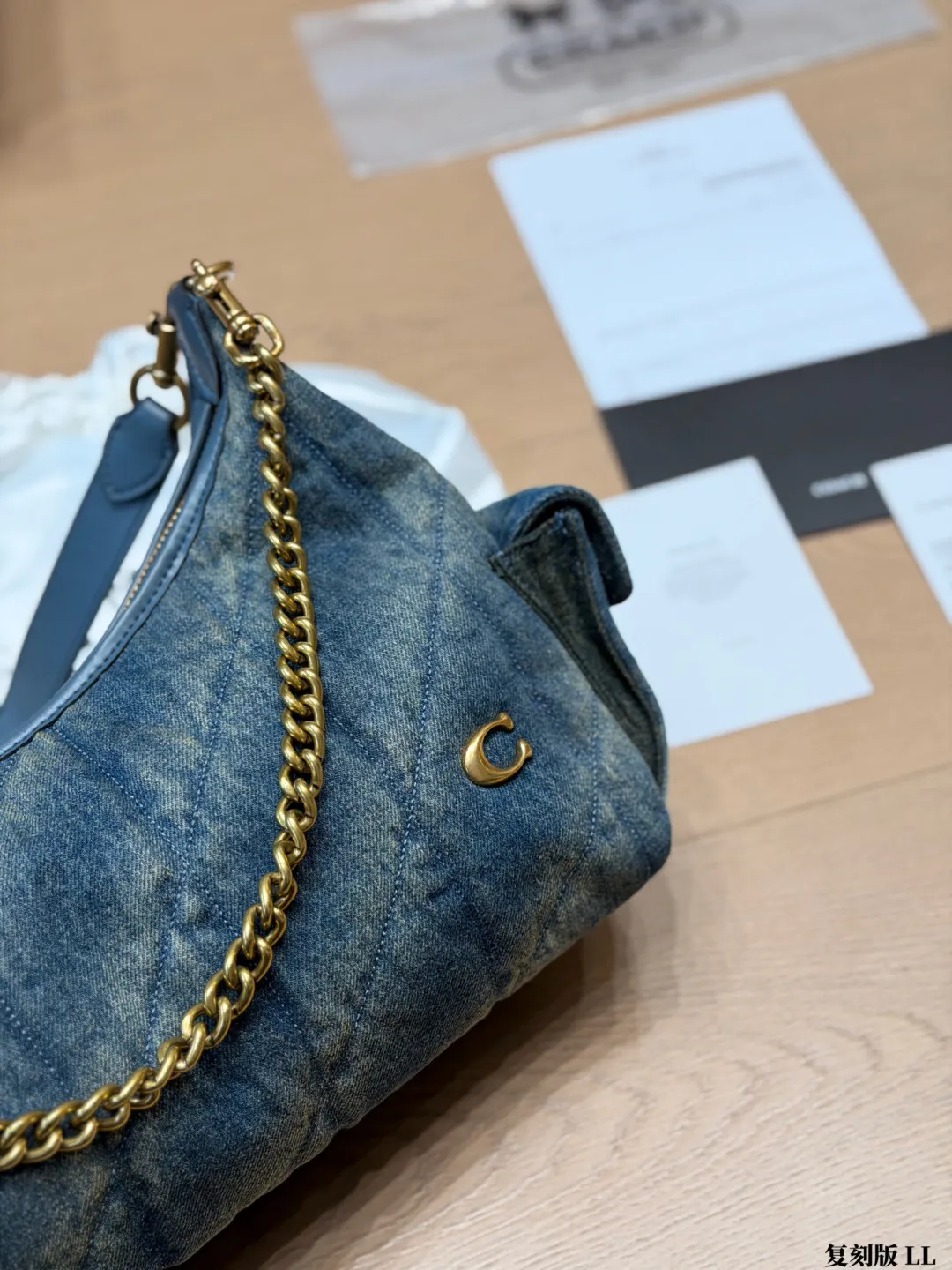Coach Pocket Juliet 30 Quilted Shoulder Bag D36018197 — view 15