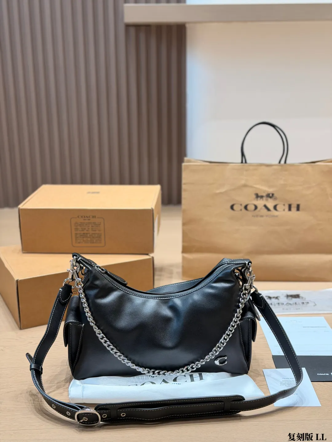 Coach Pocket Juliet 30 Quilted Shoulder Bag D36018197 — view 19