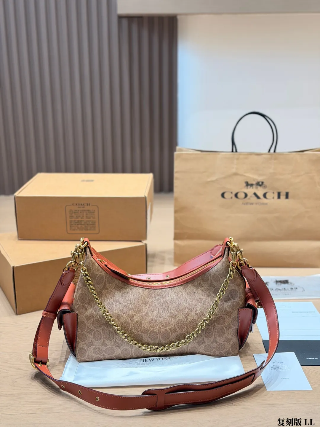 Coach Pocket Juliet 30 Quilted Shoulder Bag D36018197 — view 23