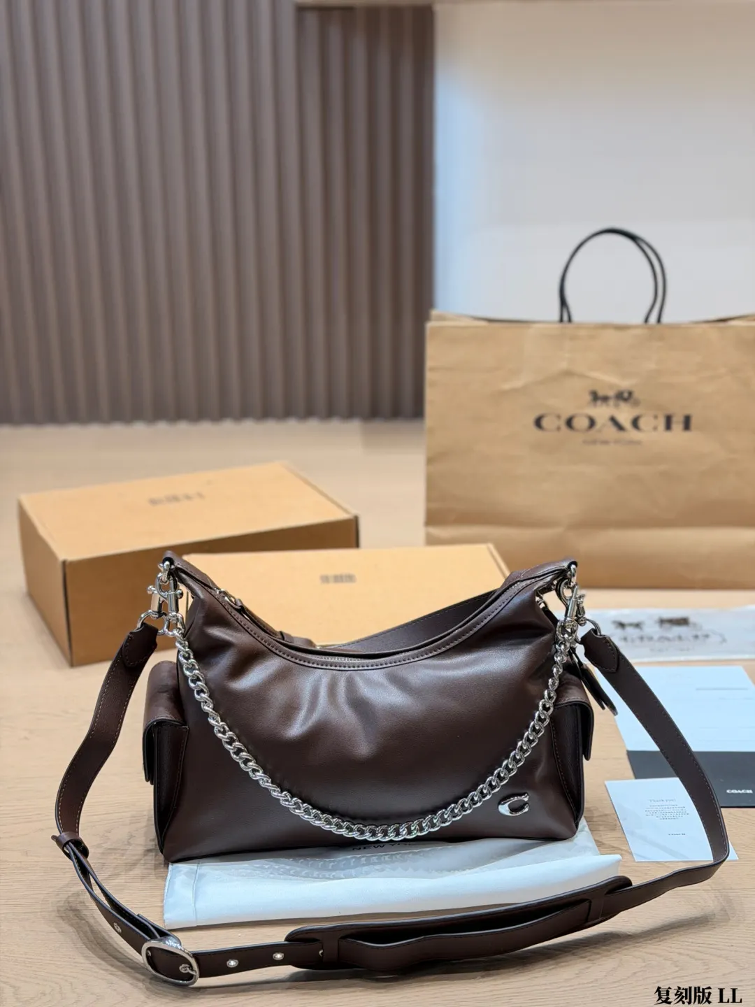 Coach Pocket Juliet 30 Quilted Shoulder Bag D36018197 — view 25