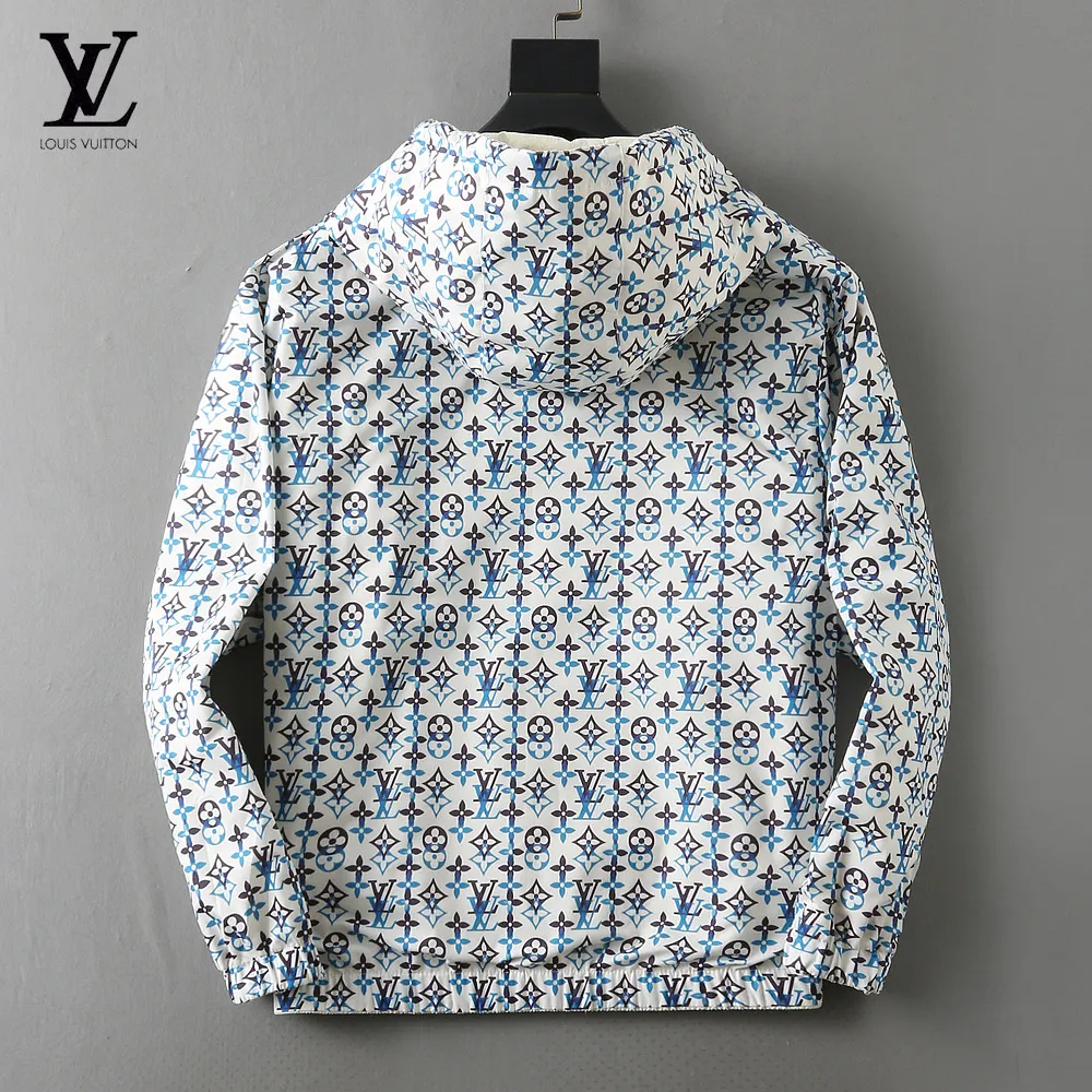 Reversible Monogram Hooded Windbreaker Jacket D34023315 — view 3