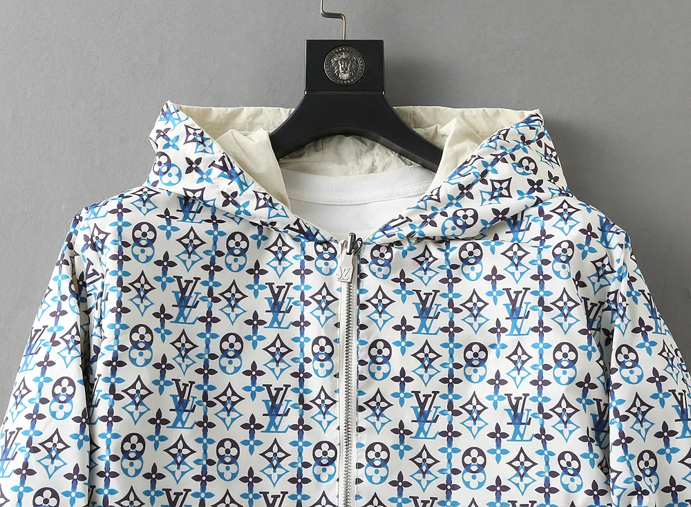 Reversible Monogram Hooded Windbreaker Jacket D34023315 — view 5